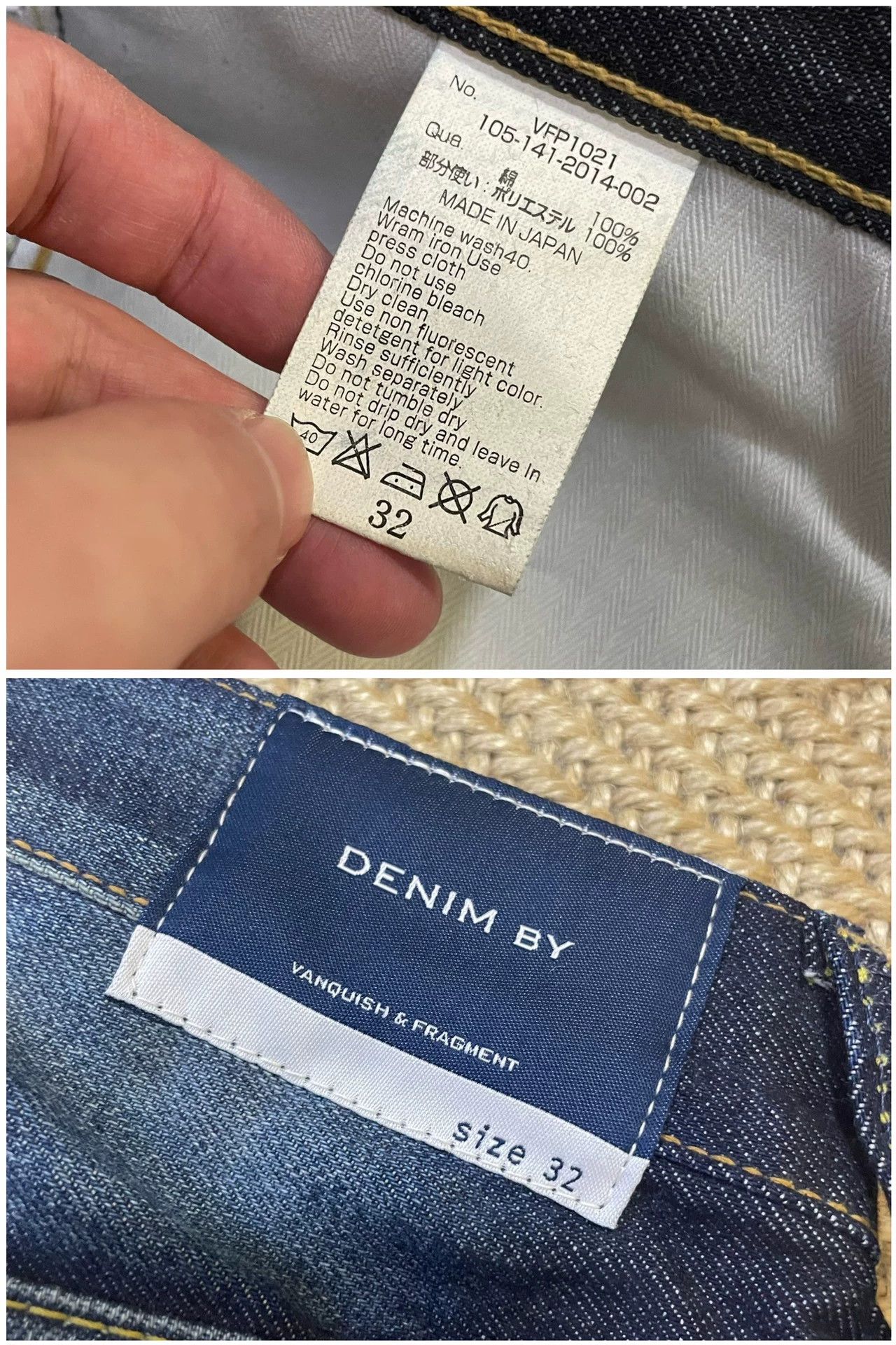 Vanquish VANQUISH x FRAGMENT Yellow Mud Wash Wide Jeans W32 New Size US 32 / EU 48 - 8 Thumbnail