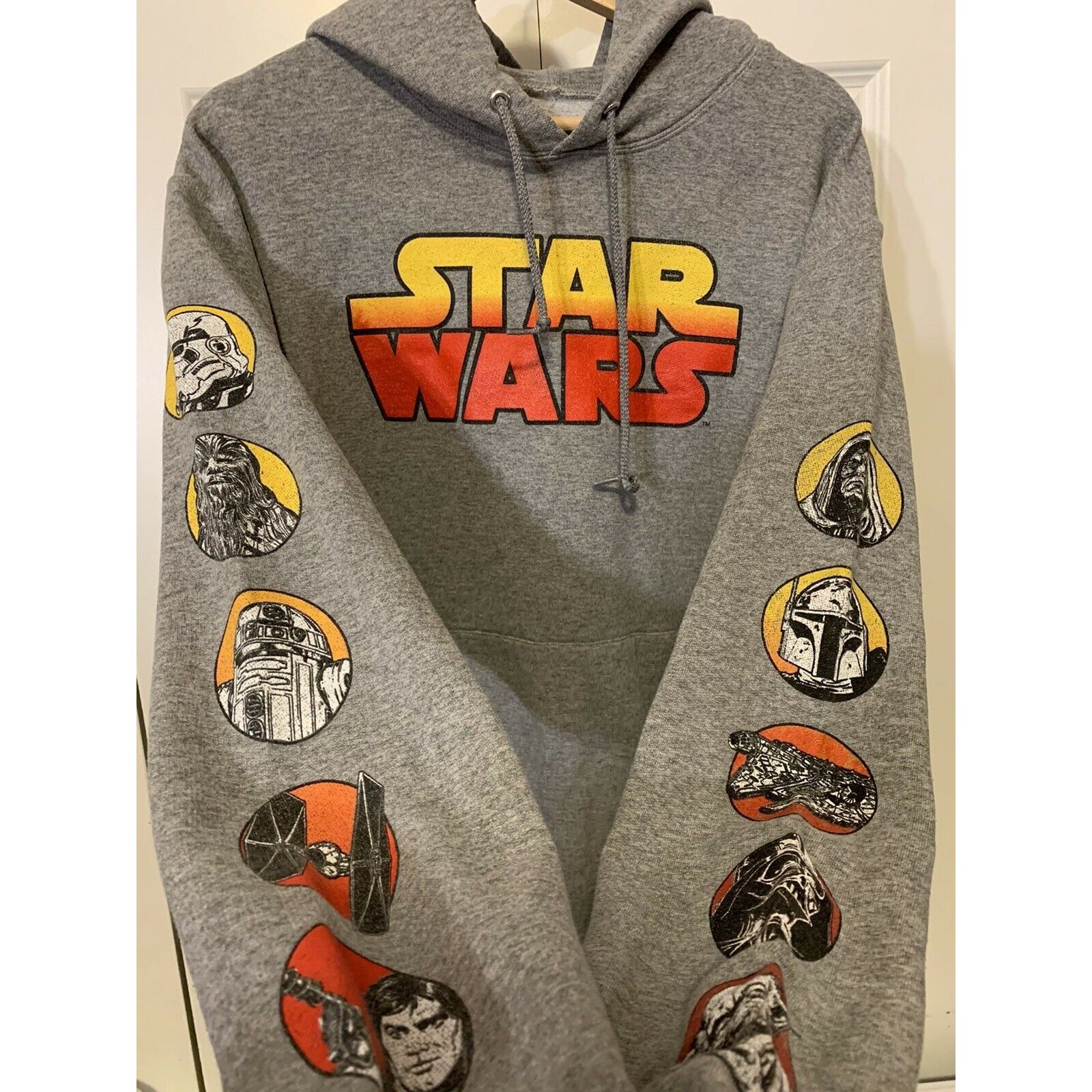 Other Star Wars Hoodie Fifth Sun Men’s Sz M Long Sleeve Jacket Gra Size US M / EU 48-50 / 2 - 1 Thumbnail
