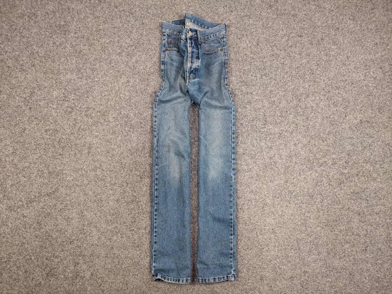 Levi's Vintage 80's Levis 501 Distressed Denim Jeans made in USa Size US 30 / EU 46 - 1 Thumbnail