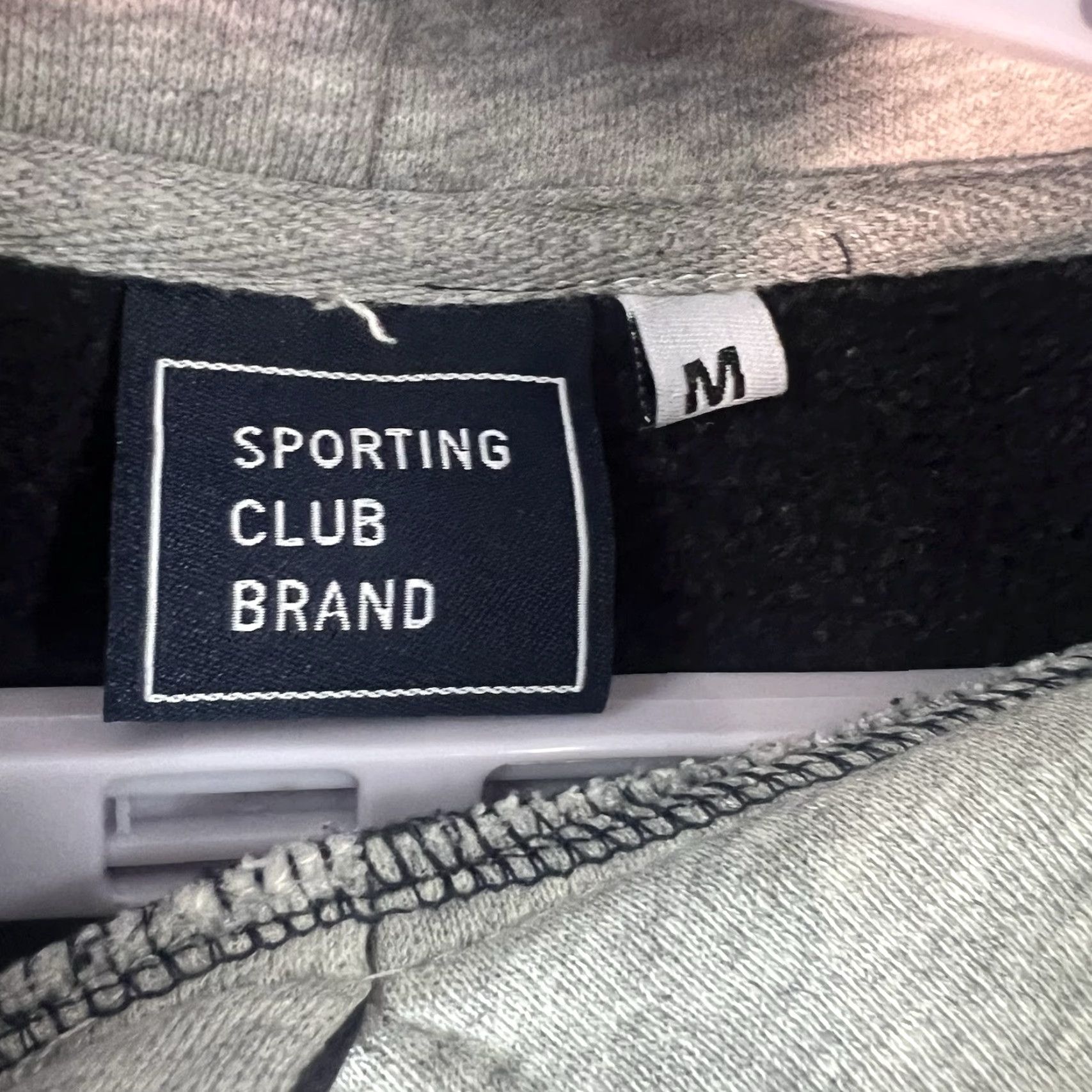 Vintage Sporting Club Hooded Pullover Sweatshirt Womens Size M Blue Size M / US 6-8 / IT 42-44 - 5 Thumbnail