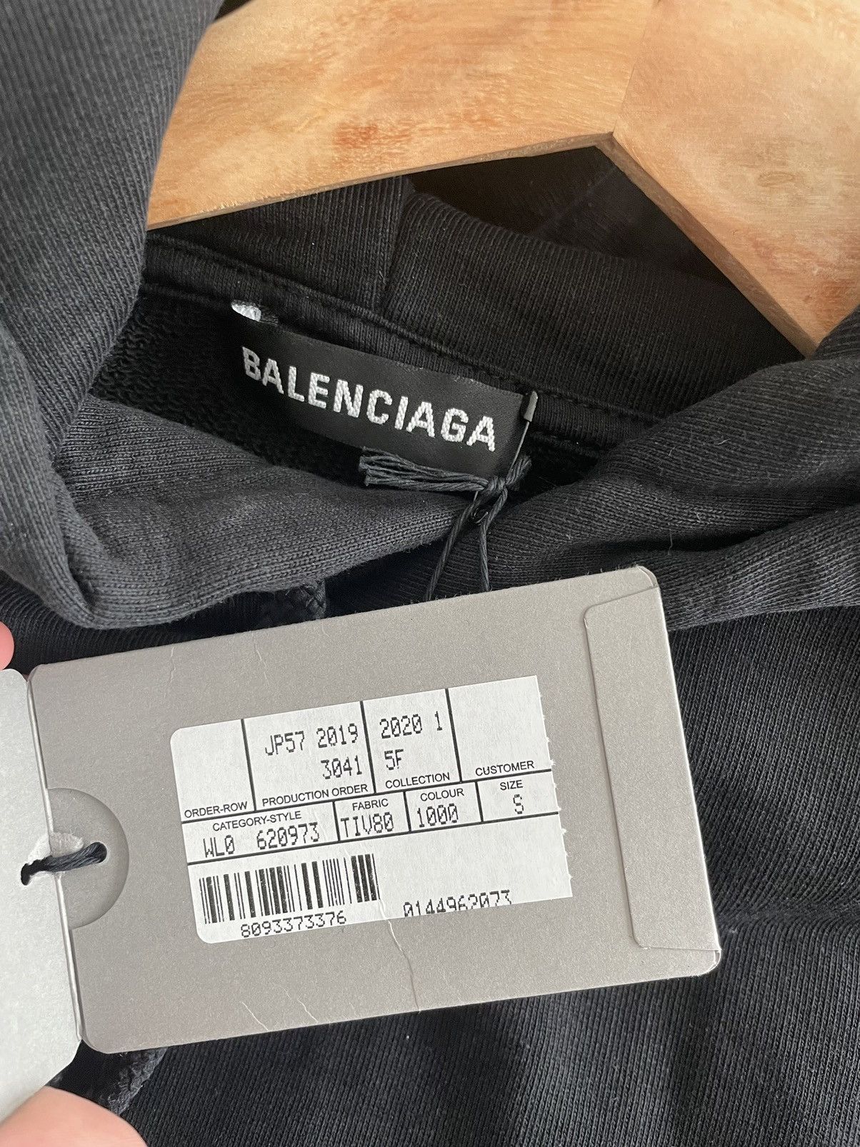 Balenciaga Balenciaga champion logo hoodie Size US S / EU 44-46 / 1 - 10 Thumbnail