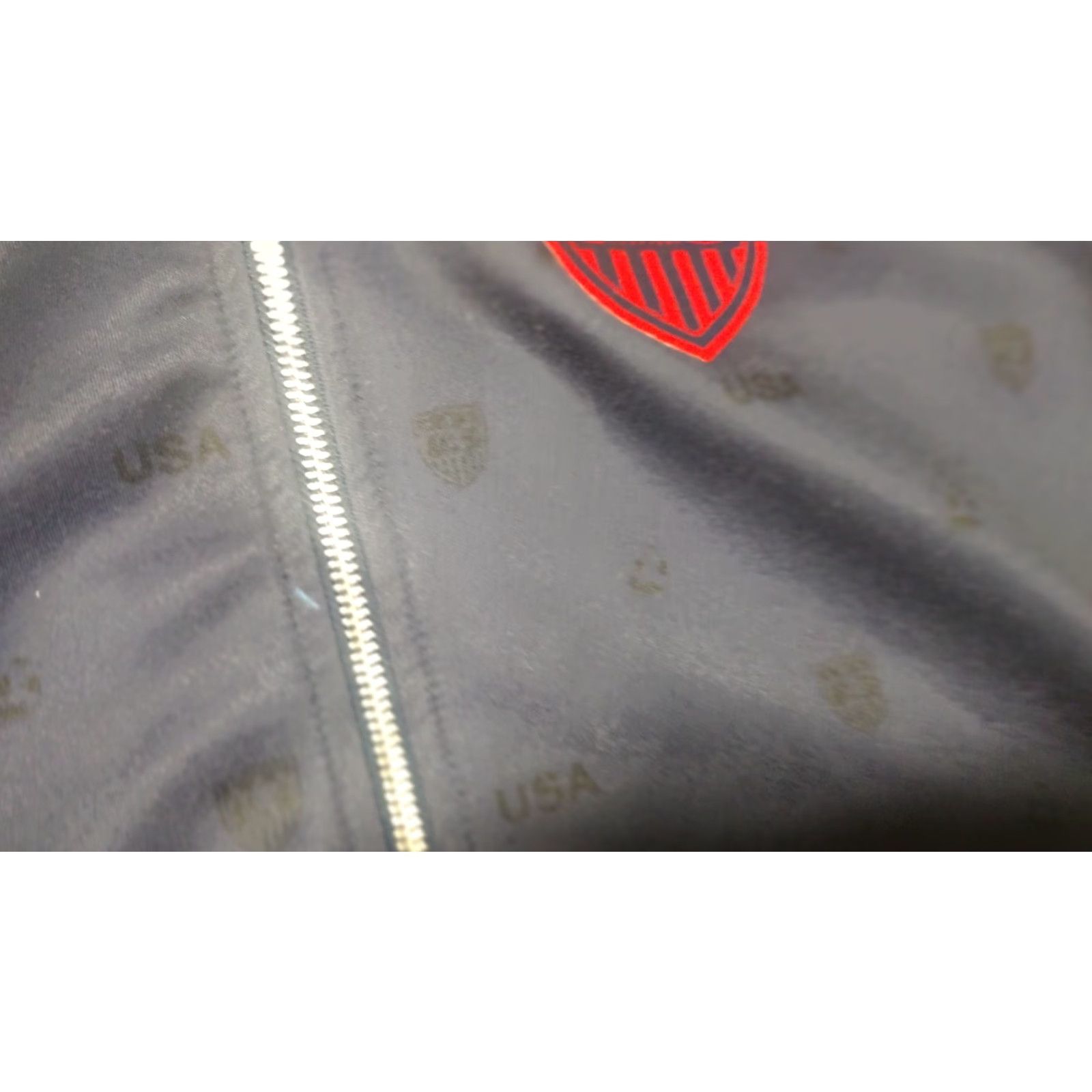 Nike Men's Nike US Soccer Hoodie Full Zip All Over AOP Rare Retro L Size L Multicolor Size US L / EU 52-54 / 3 - 3 Thumbnail