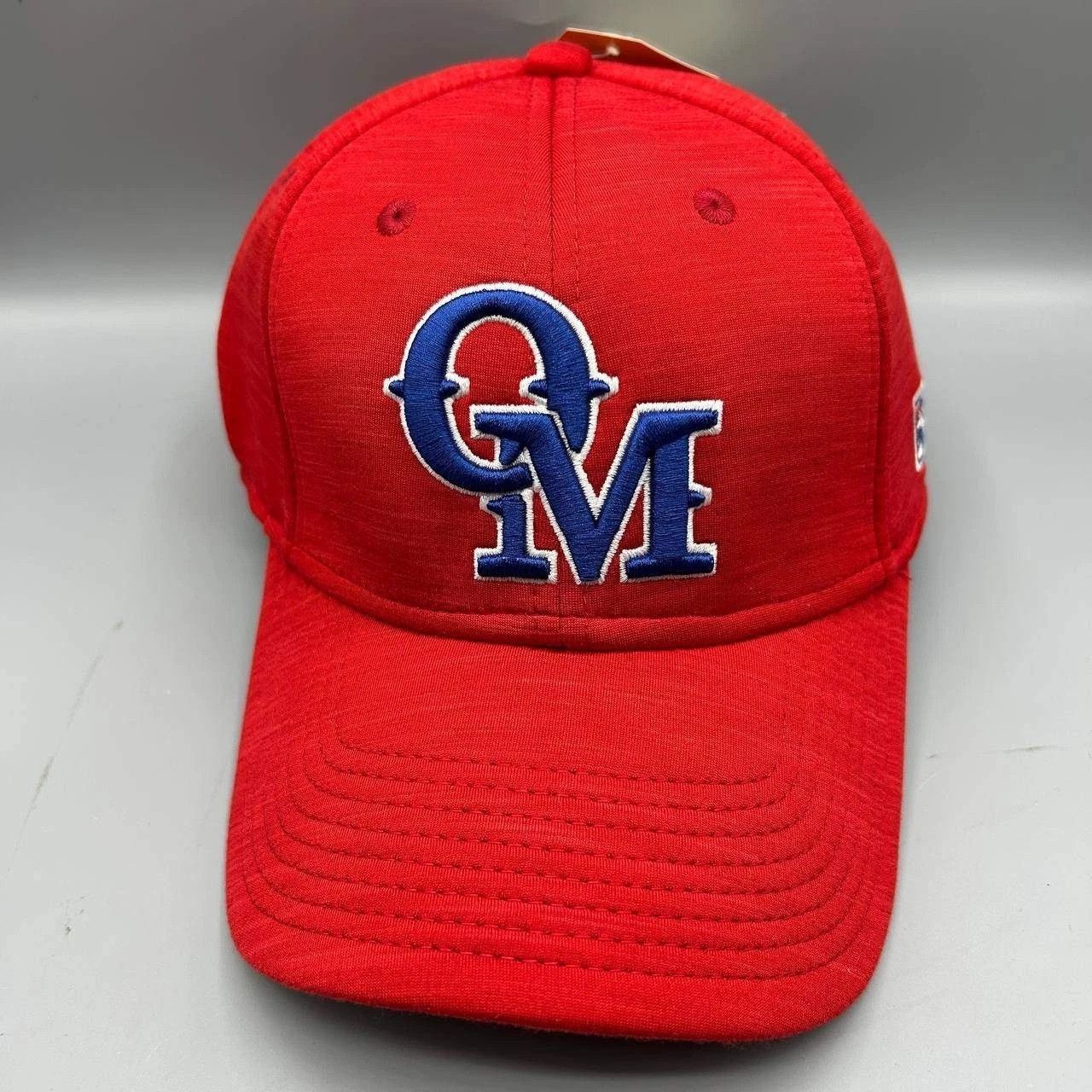 The Game OM New England Patriots Hat Men Red L-XL Stretch Fitted Size ONE SIZE - 1 Thumbnail