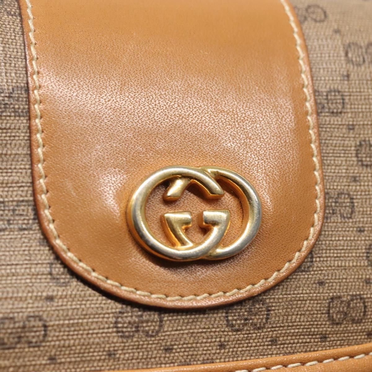 Gucci GUCCI Micro GG Supreme Shoulder Bag Pvc Beige Gold 001 14 Size ONE SIZE - 15 Thumbnail