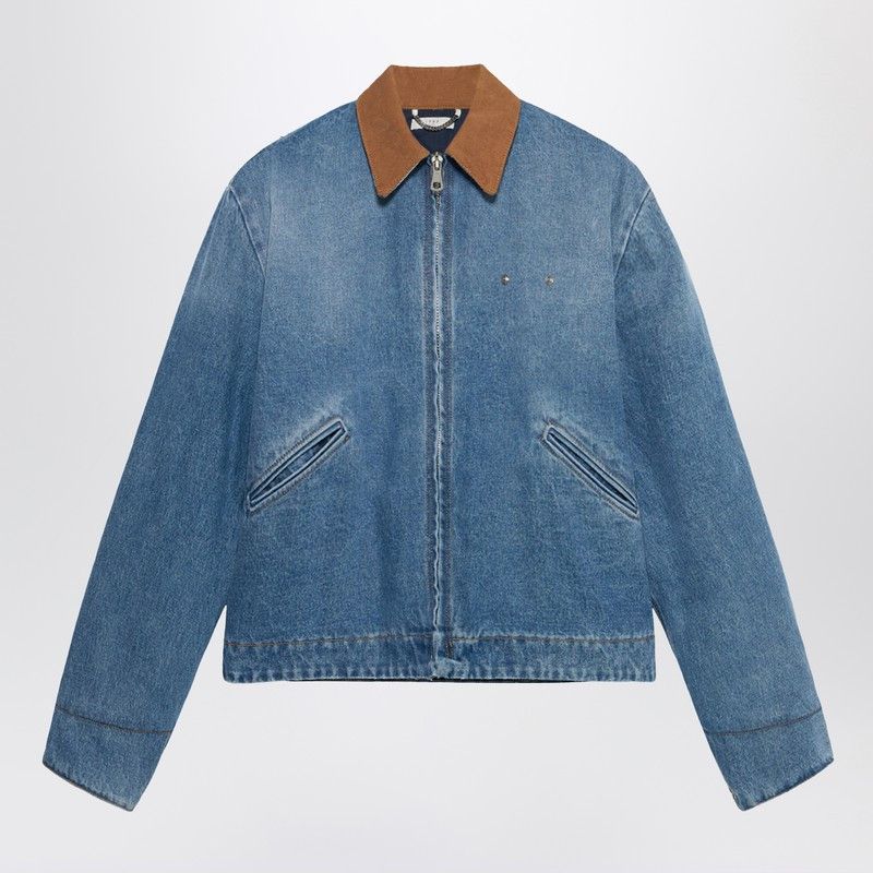 Vintage Fear Of God Denim Work Jacket Gorgeous Fear Of God Eternal