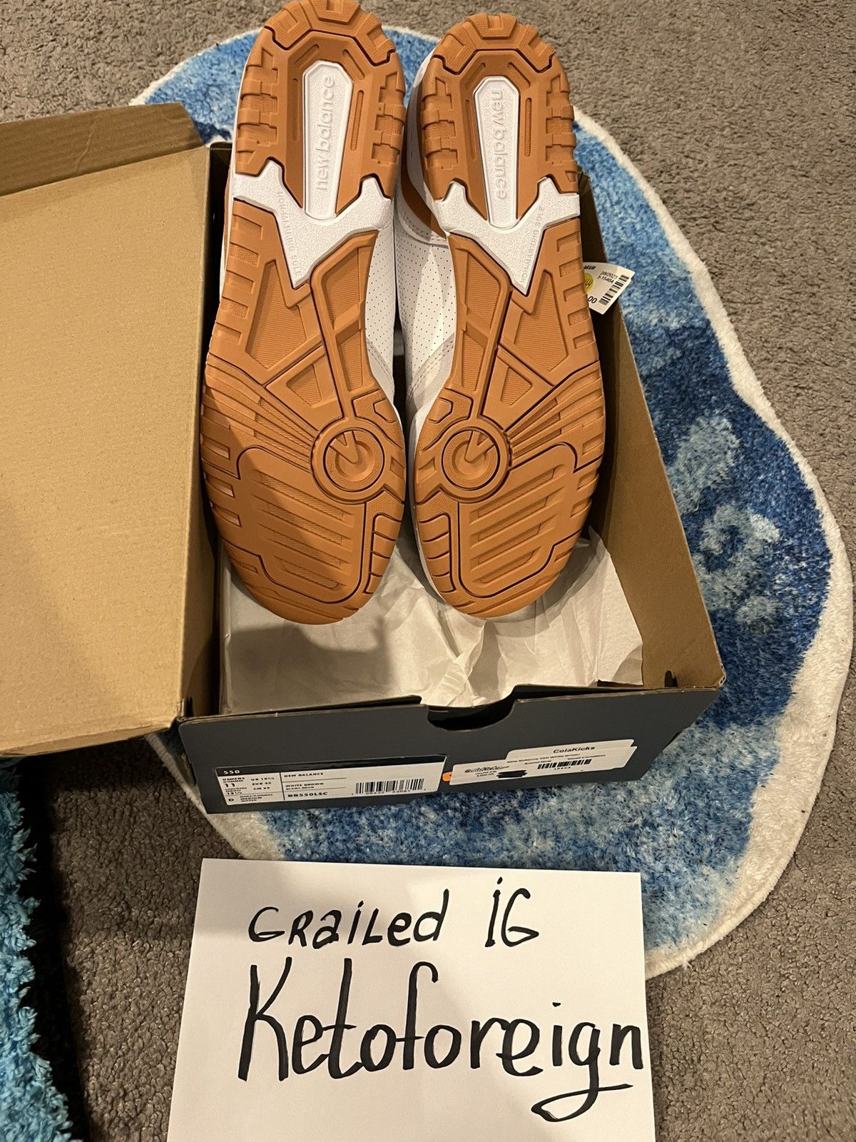 New Balance New Balance 550 Burnt orange Size US 11 / EU 44 - 6 Thumbnail
