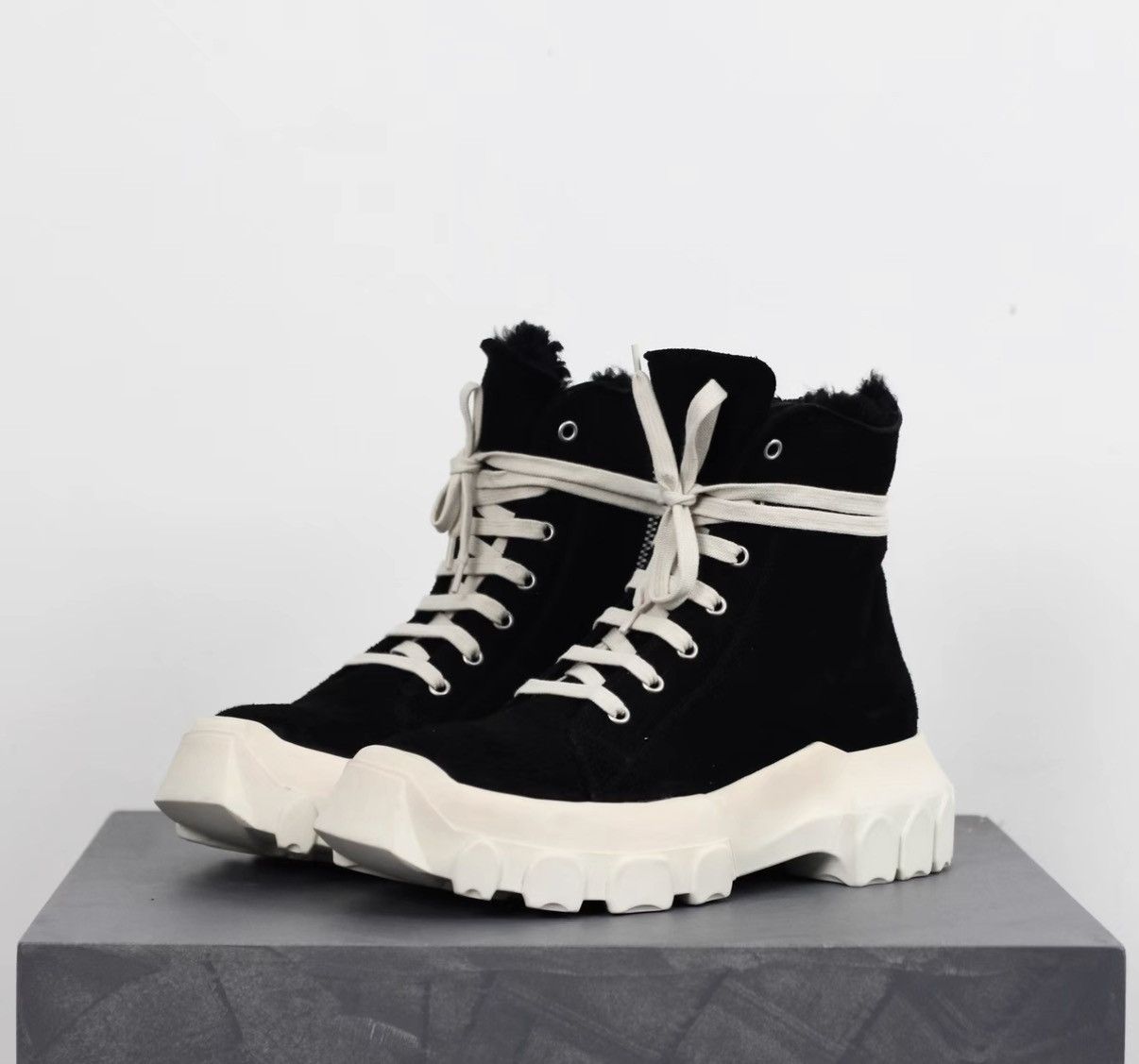Rick Owens Rick Owens Mainline Military Boots Size US 6.5 / EU 39-40 - 1 Thumbnail