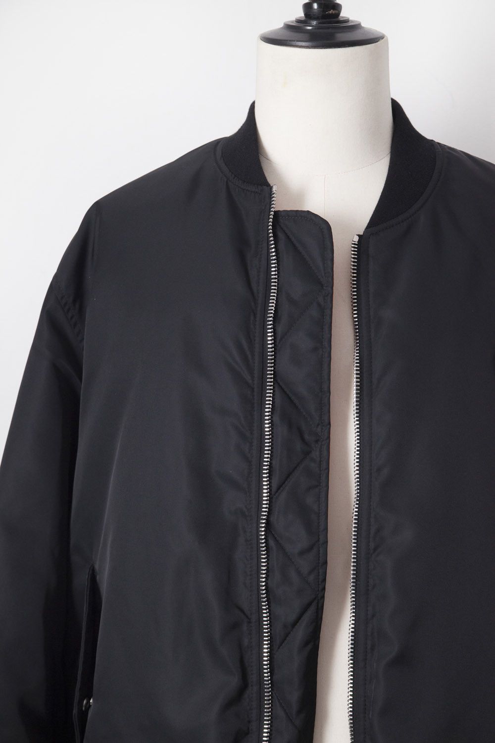 Raf Simons AW22 Ghost extended MA-1 bomber jacket Size US M / EU 48-50 / 2 - 2 Thumbnail