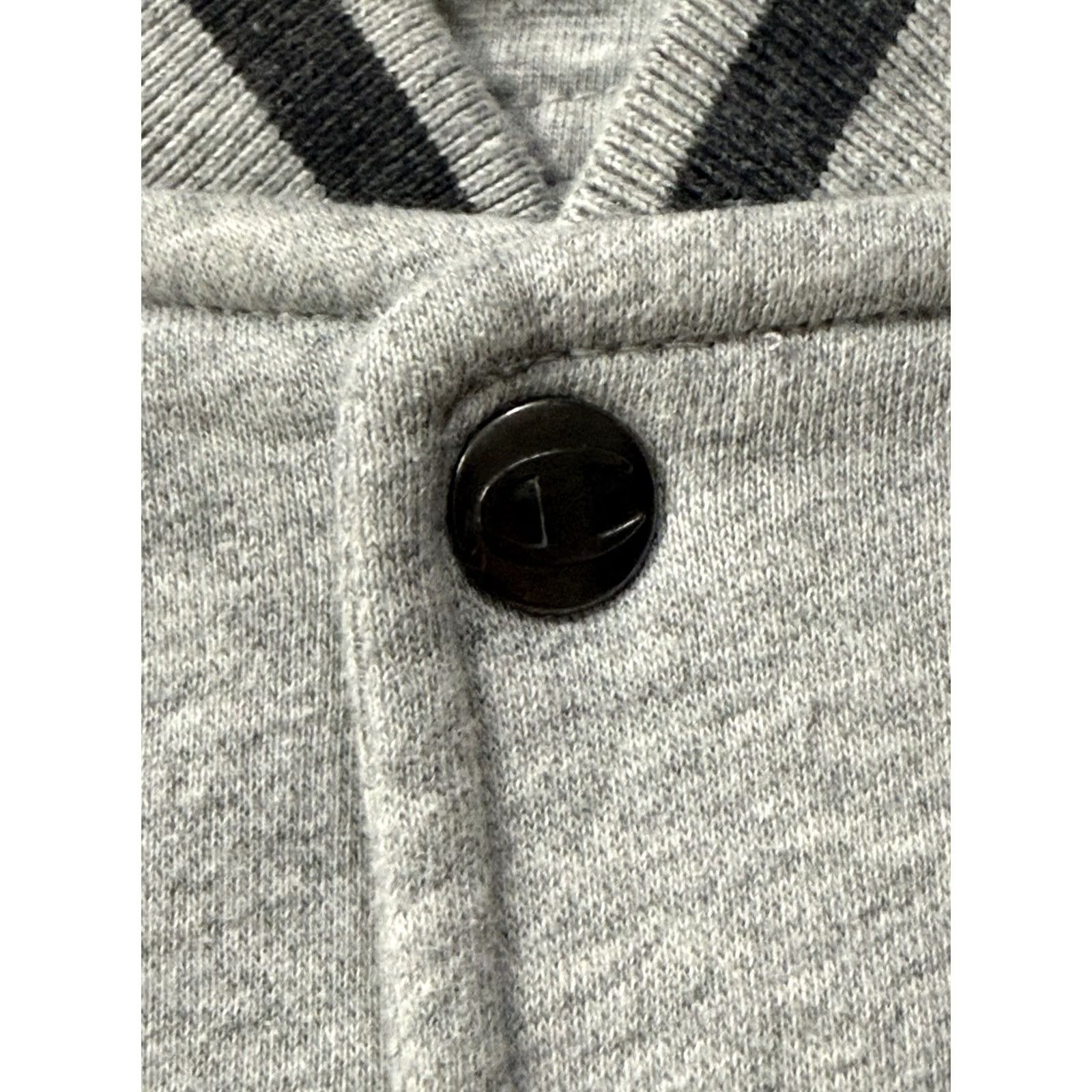 Champion VINTAGE Champion The Disco Biscuits Fleece Bomber Jacket L Men Gray 90s Band Rock Limited Edition Size US L / EU 52-54 / 3 - 6 Thumbnail