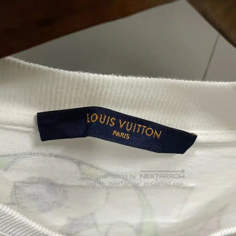 Louis Vuitton Louis Vuitton Summer White Cotton Short Sleeve T-Shirt . Size US S / EU 44-46 / 1 - 3 Thumbnail