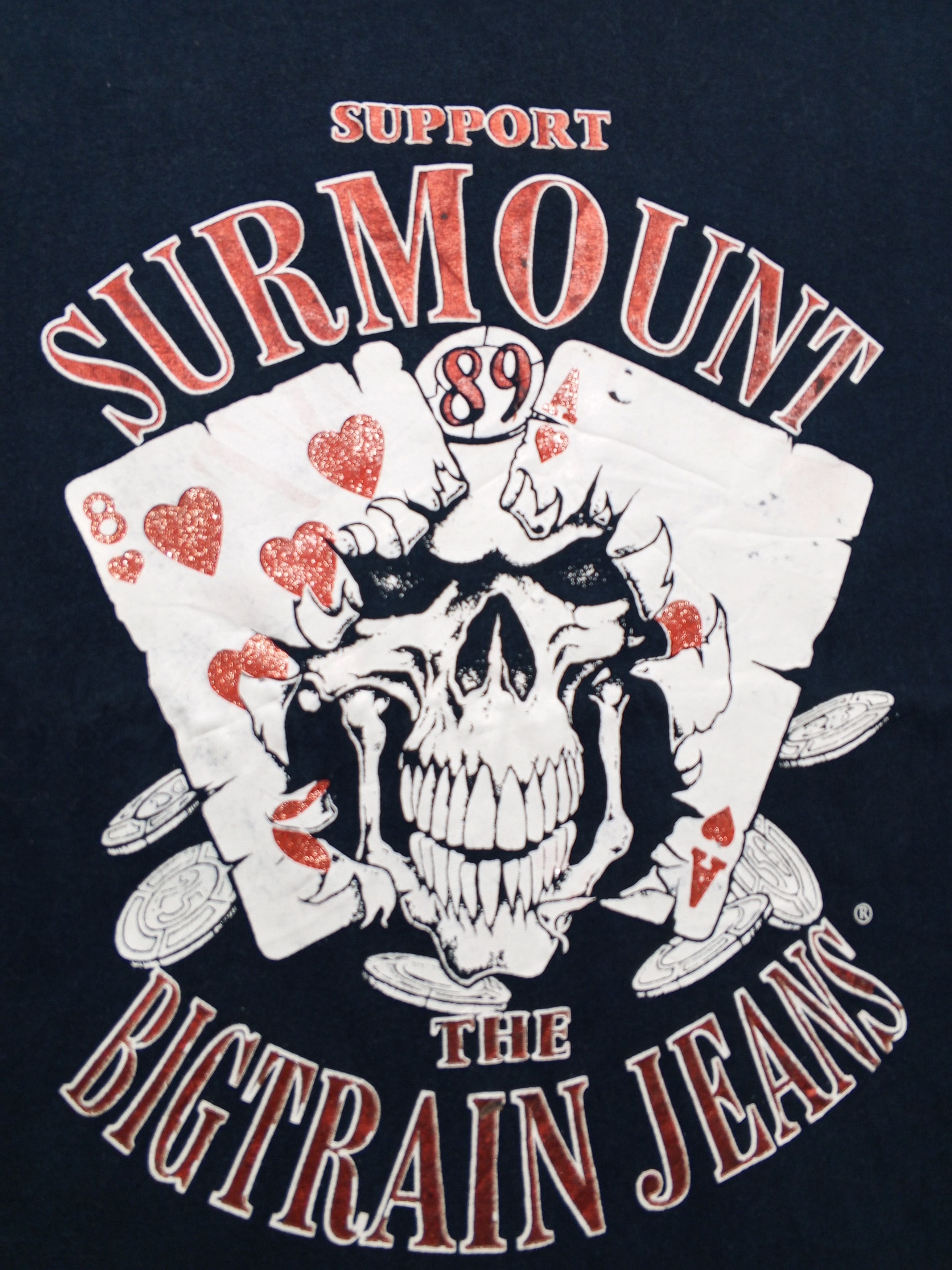 Japanese Brand Biker Vintage Japan Brand Skull Big Train Poker Motor Style Size US L / EU 52-54 / 3 - 2 Thumbnail