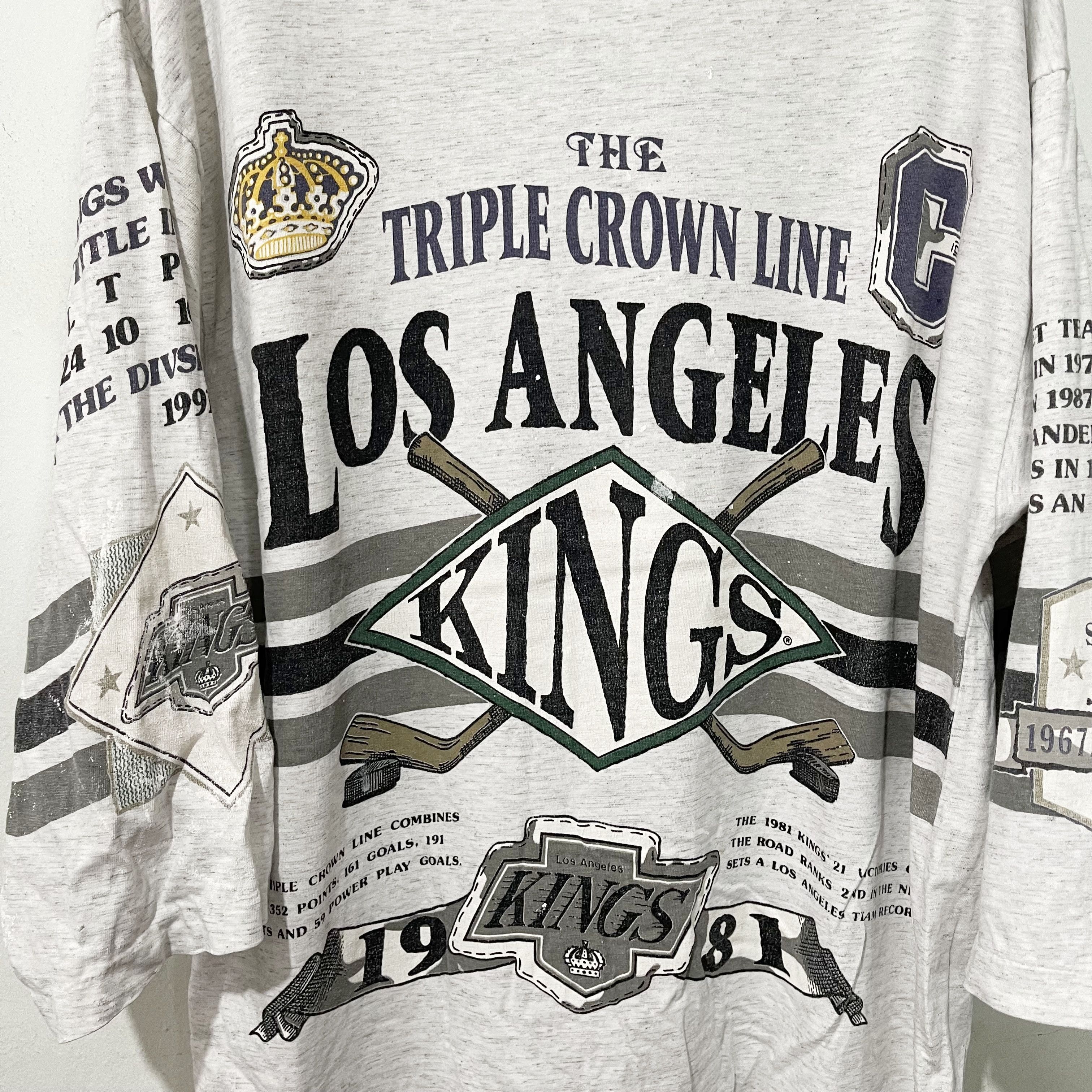 NFL Vintage 1981 Los Angeles Kings NHL Jeresy Shirt Size US L / EU 52-54 / 3 - 2 Thumbnail