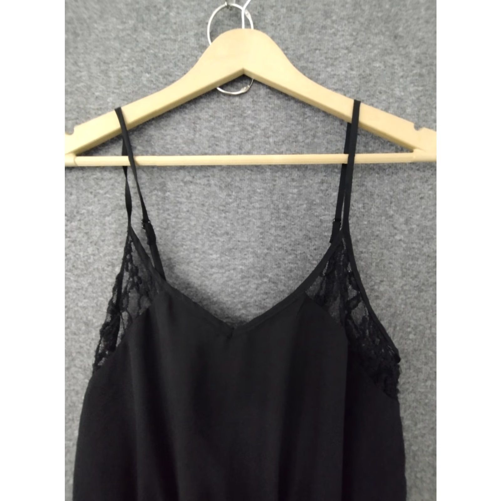 Vintage VINTAGE Wet-seal Maxi Dress Women’s M Halter Sleeveless Black Ruffle Slim Partially Lined Side Slit Bohemian Sexy Dress Maxi Size M / US 6-8 / IT 42-44 - 6 Thumbnail