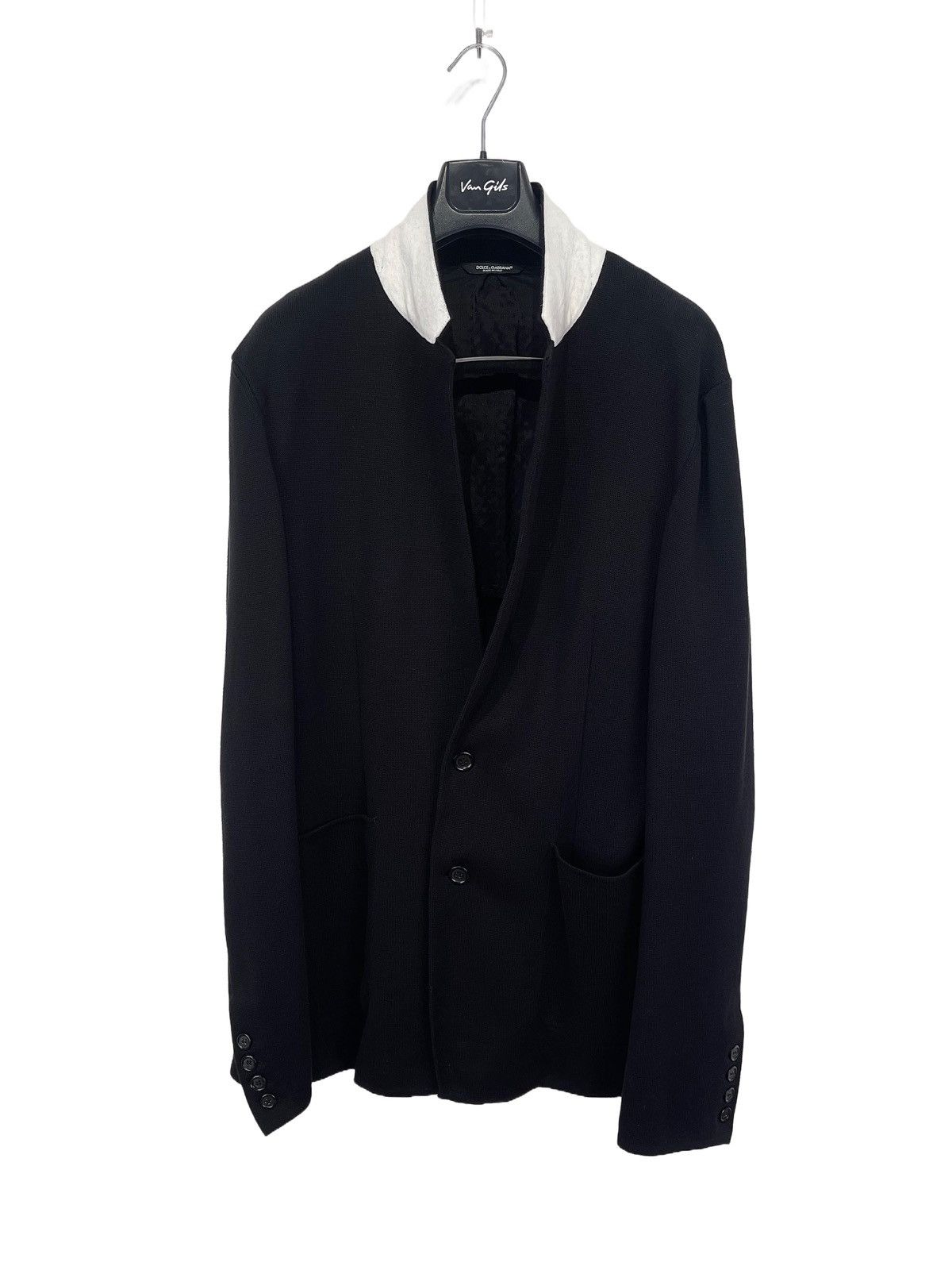 Dolce & Gabbana $3K Waffle Knit Blazer Jacket Size US L / EU 52-54 / 3 - 1 Thumbnail