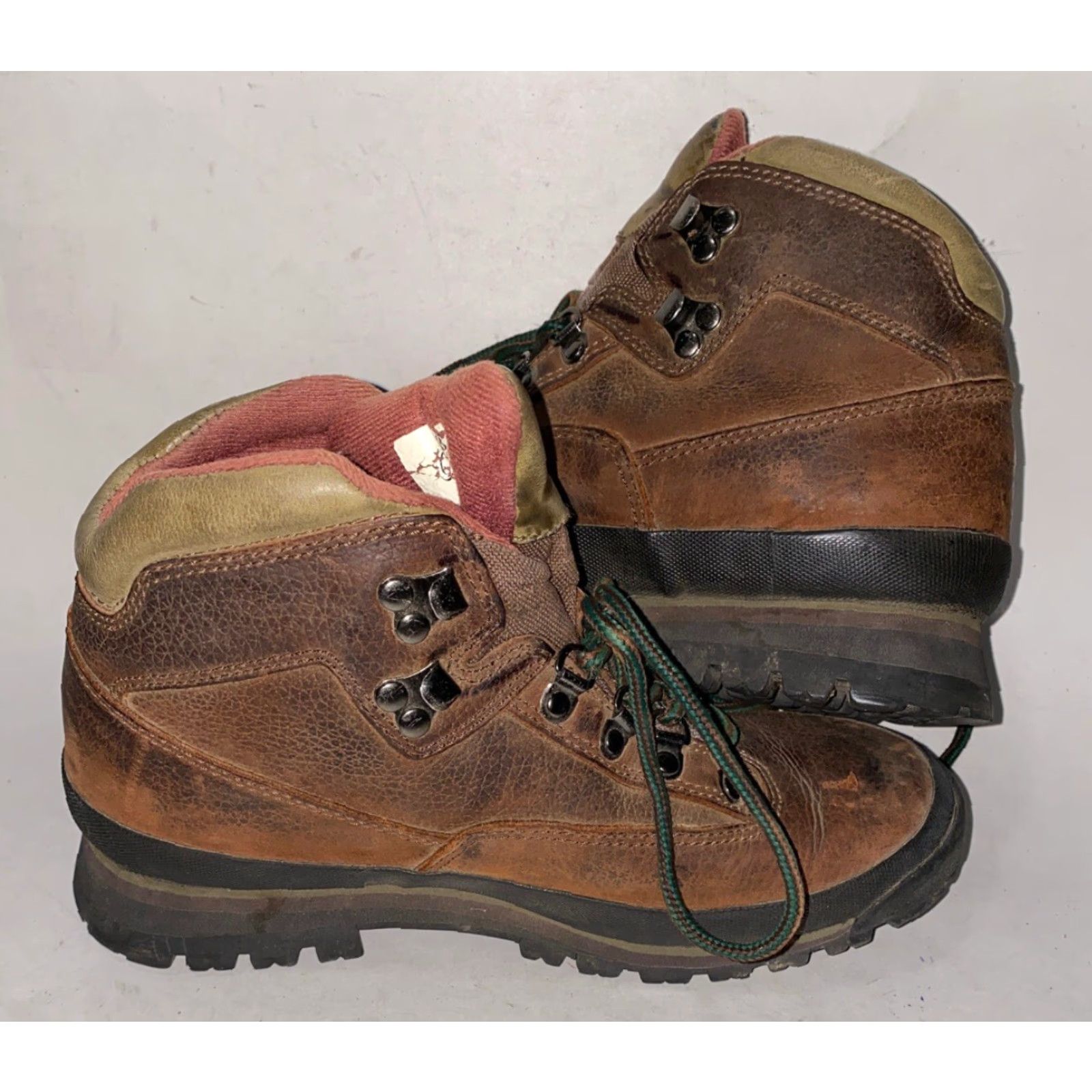 Vintage Cabela’s Womens Brown Leather Gore-Tex Ankle Boots Size 7.5B Boots Womens Brown Leather Gore-Tex Hiking Ankle Boots 7.5B Womens Size US 7.5 / IT 37.5 - 4 Thumbnail