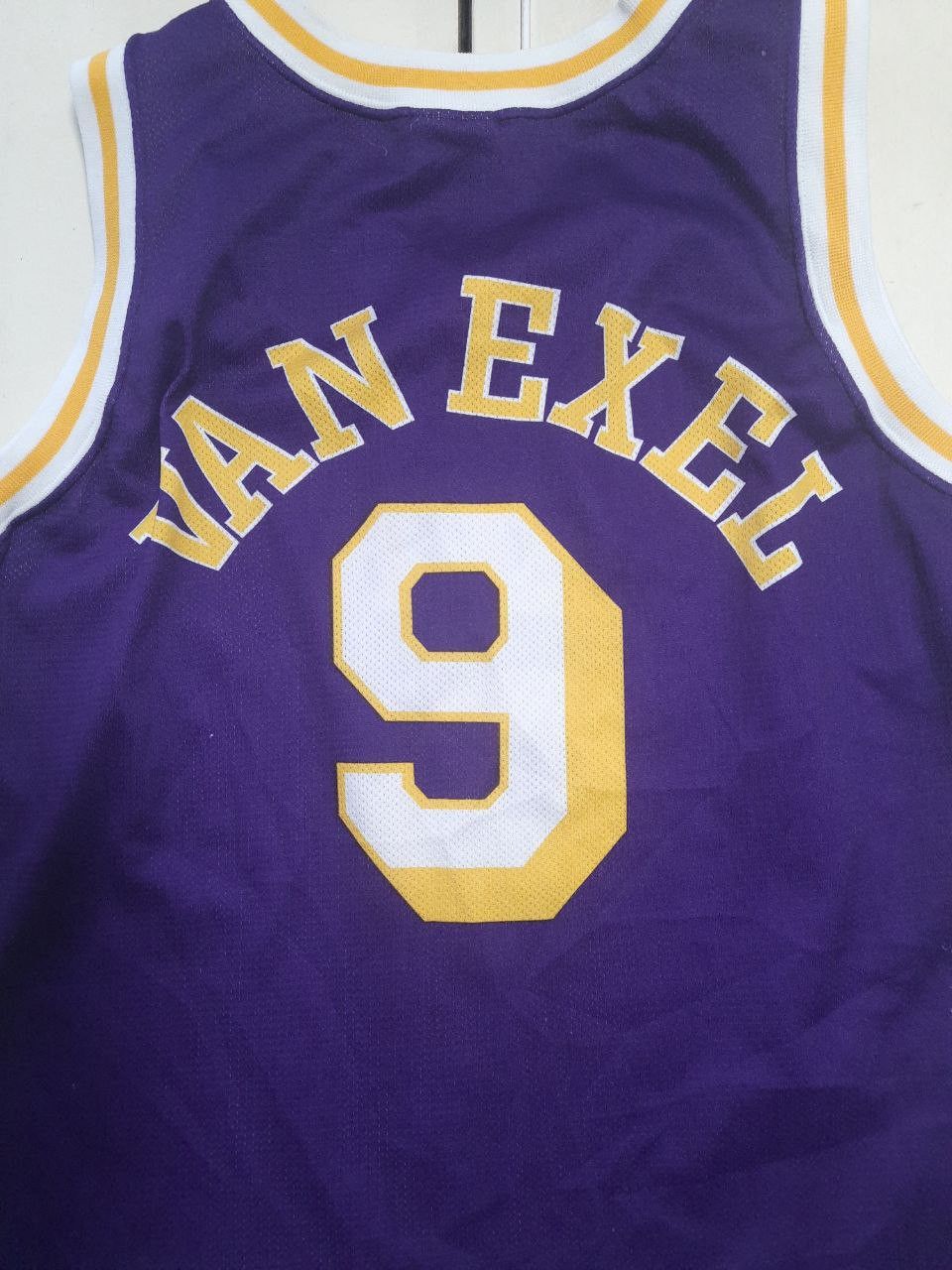 Champion × NBA Champion LA Lakers Jersey #9 Van Exel 90's Size US M / EU 48-50 / 2 - 11 Thumbnail