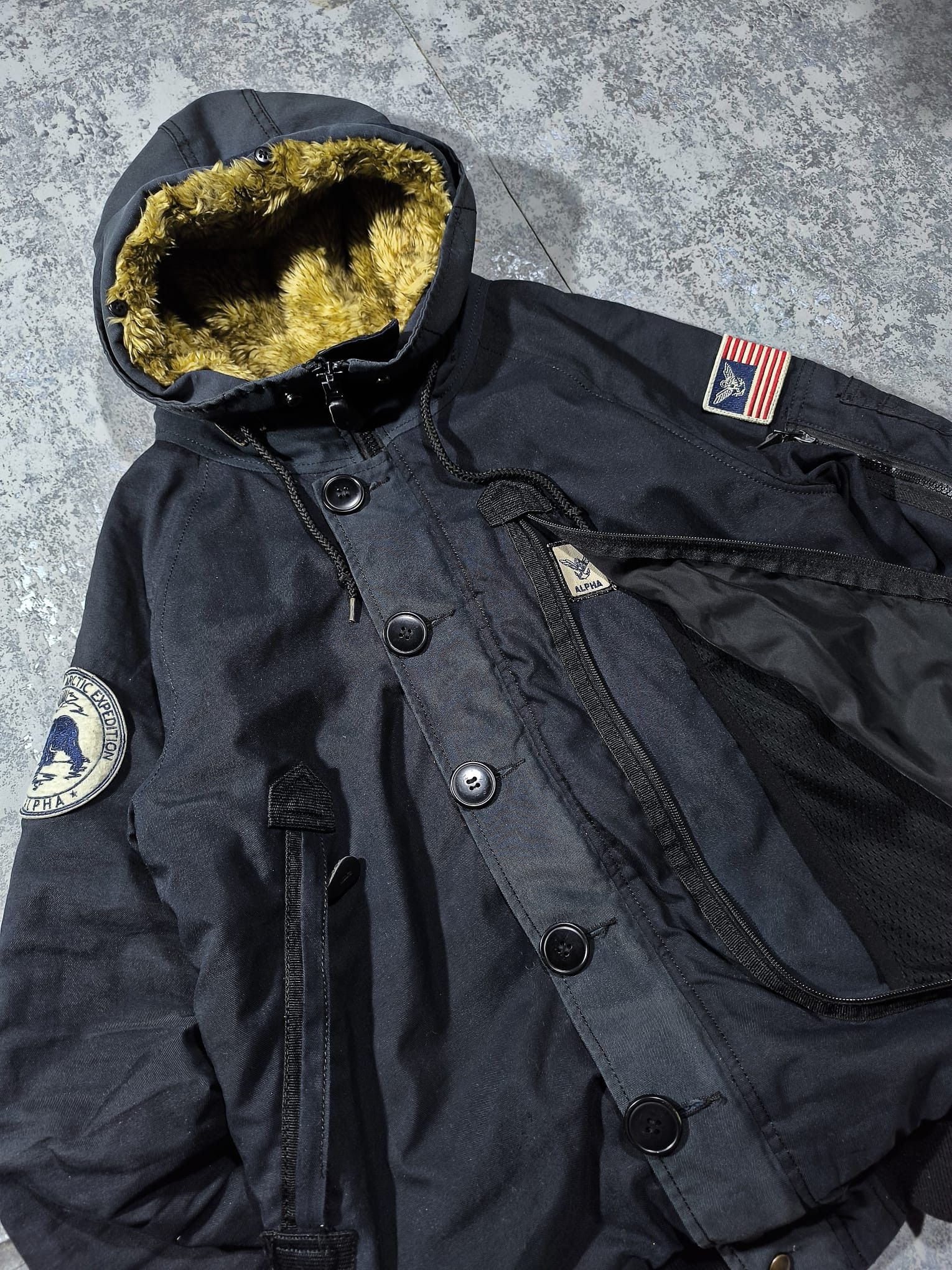 Alpha Industries vtg alpha industries arctic explorer polar bomber jacket Size US S / EU 44-46 / 1 - 2 Thumbnail