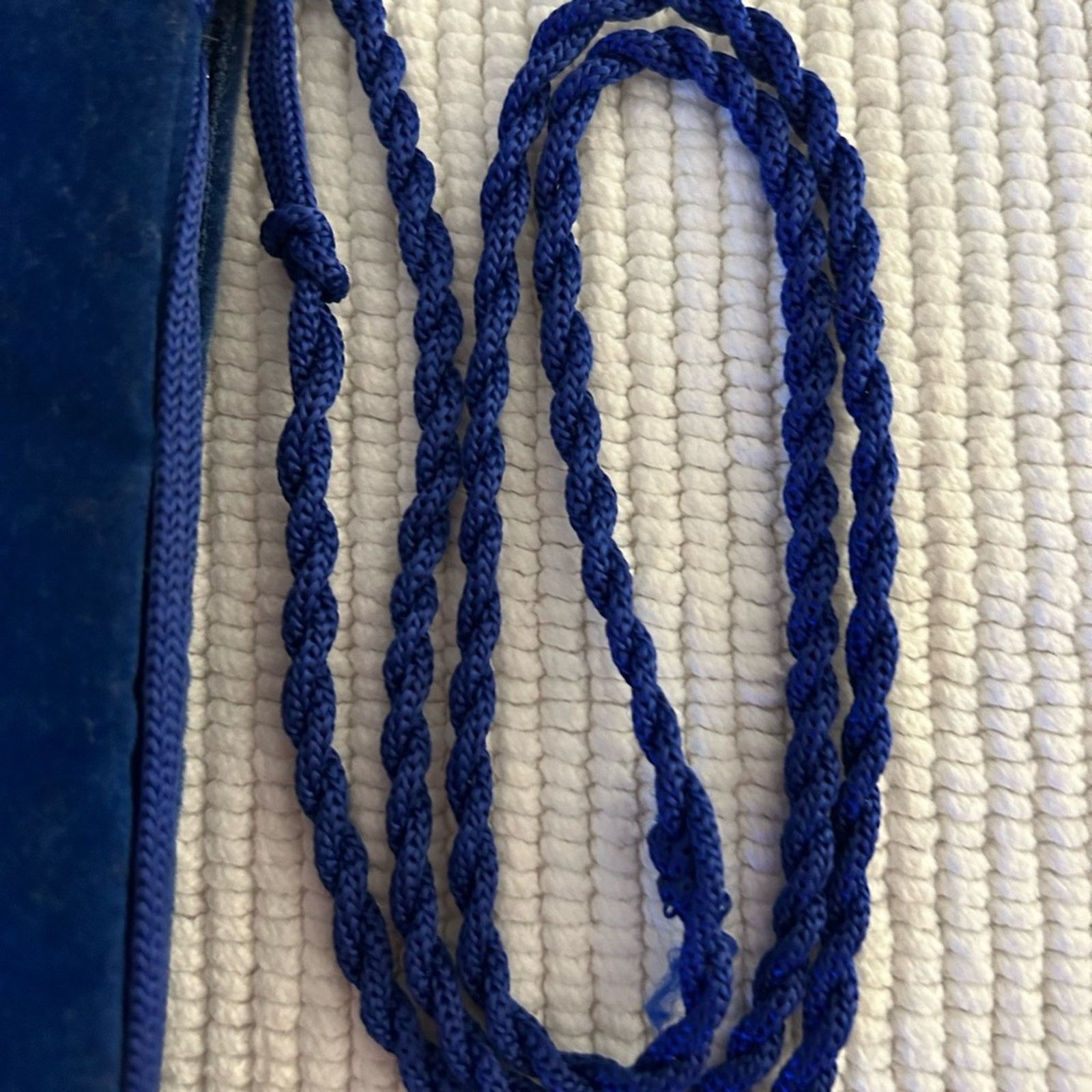 & Other Stories Morrocan, Berber royal blue embroidered velvet women’s bag Size ONE SIZE - 5 Thumbnail