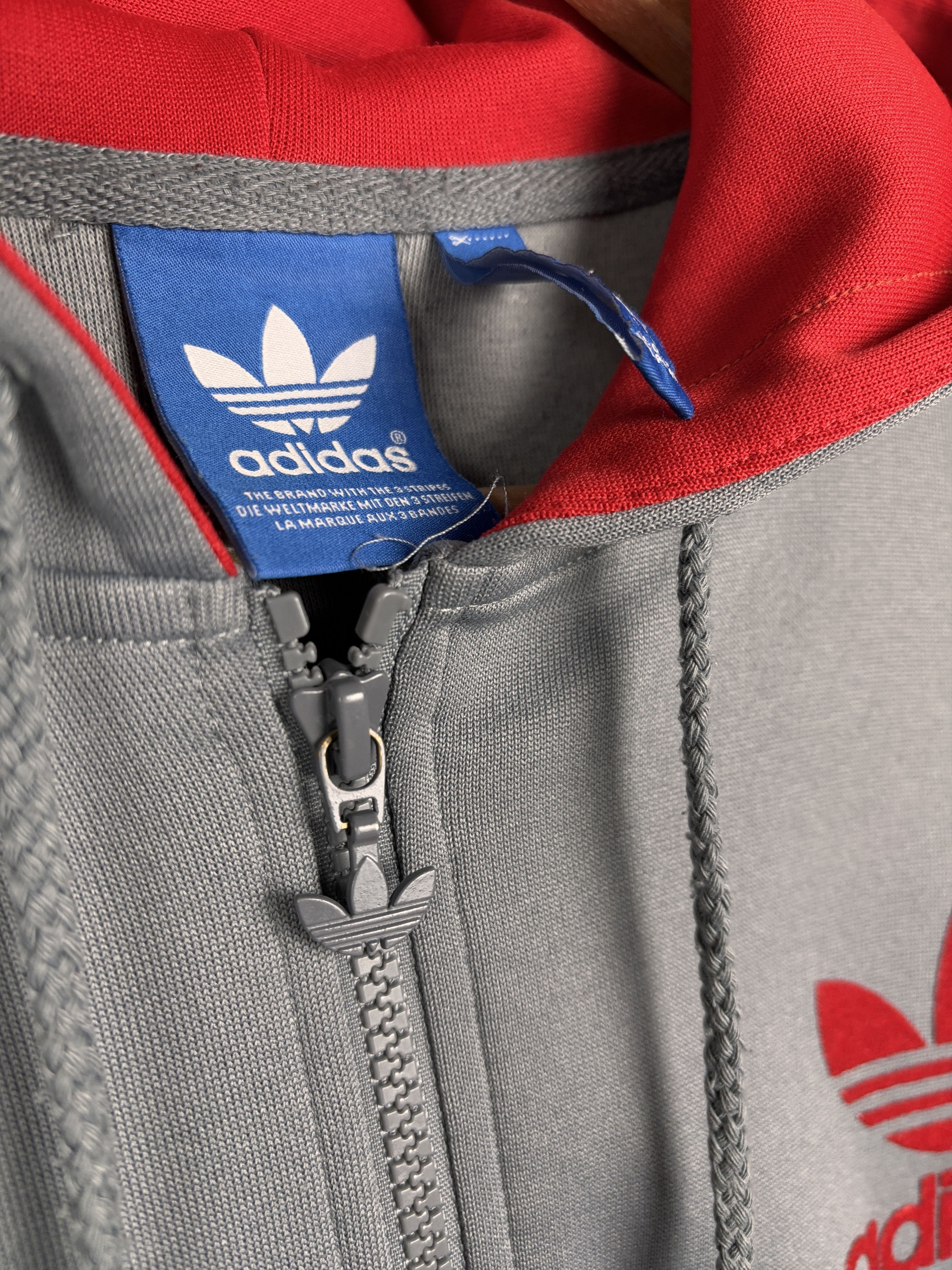 Adidas × Vintage Vintage Adidas Firebird Zip Hoodie Track Top Trefoil Size US S / EU 44-46 / 1 - 7 Thumbnail