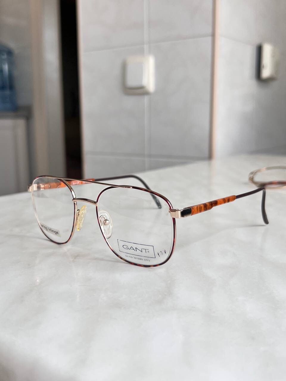 Gant Gant Vintage Metal Eyeglasses Brown Frame Logo Retro 80s/90s Size ONE SIZE - 1 Thumbnail