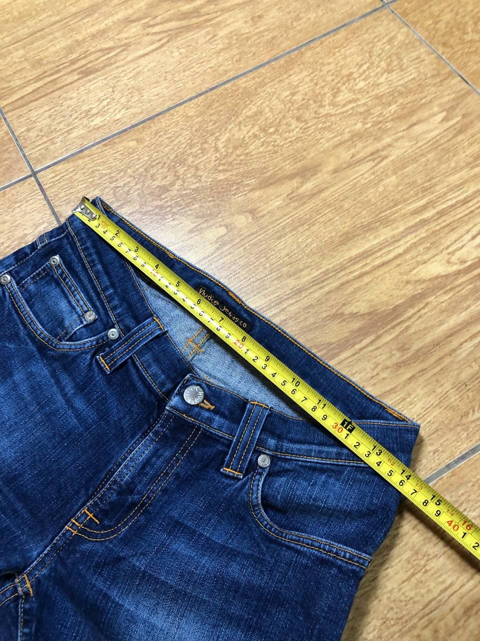 Nudie Jeans Nudie Jeans Women's Tight Long John Deep Murky Blue Size 28" / US 6 / IT 42 - 11 Thumbnail
