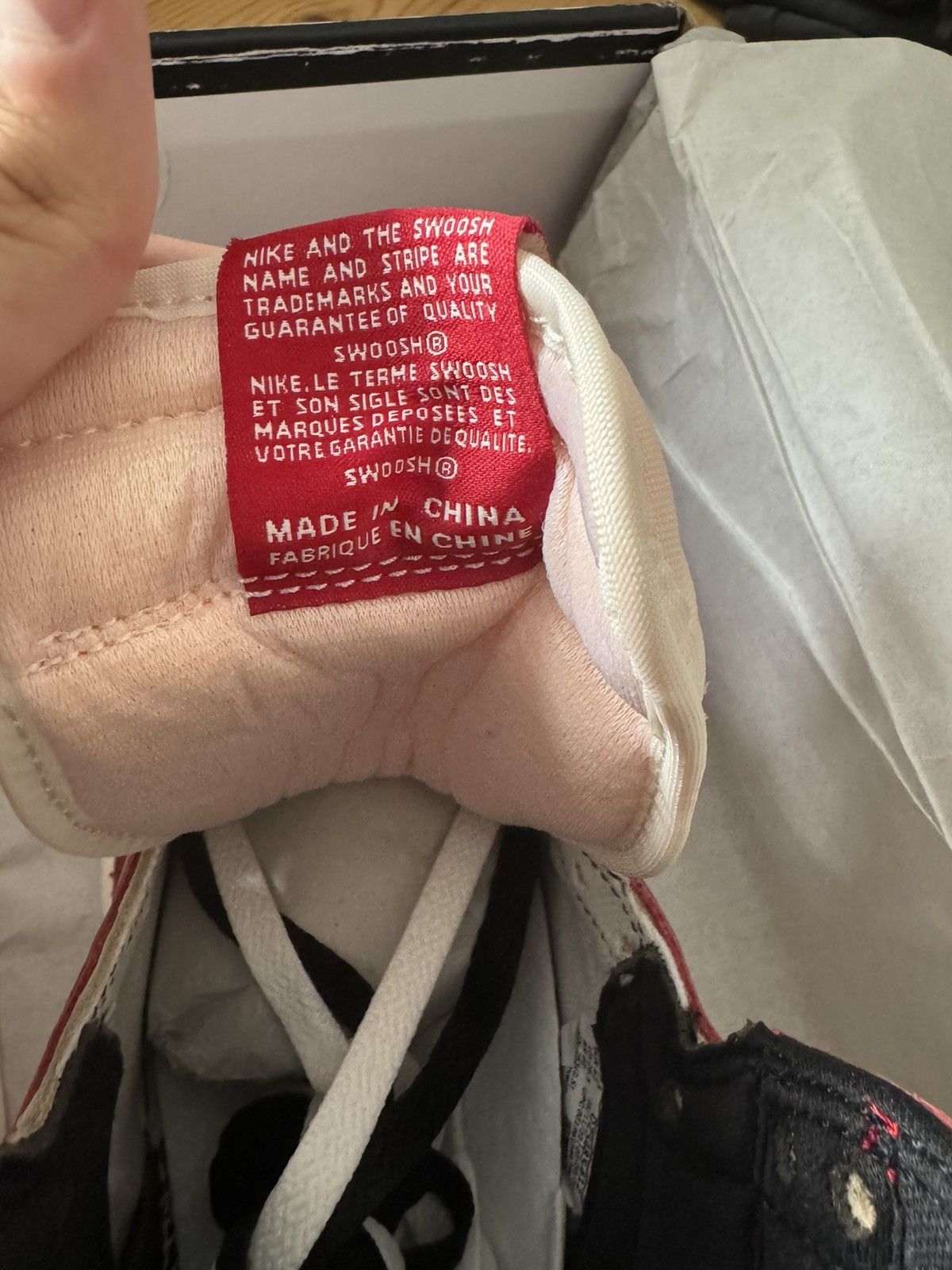 Jordan Brand × Nike × Vintage Jordan 1 Retro High OG Chicago Lost and Found Size US 8.5 / EU 41-42 - 6 Thumbnail