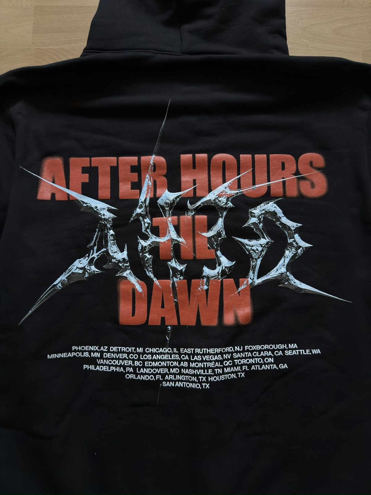 The Weeknd The Weeknd XO After Hours Til Dawn Tour 2025 Zip Up Hoodie Size US XXL / EU 58 / 5 - 3 Thumbnail