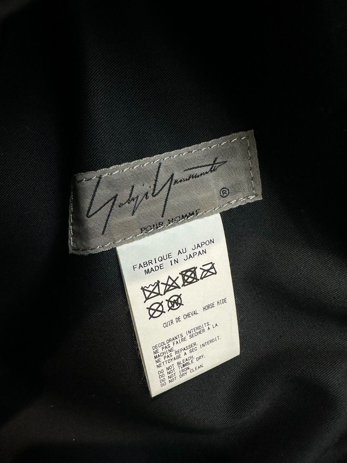 Yohji Yamamoto Yohji Yamamoto Yohji Yamamoto pour homme triangles backpac Size ONE SIZE - 7 Thumbnail