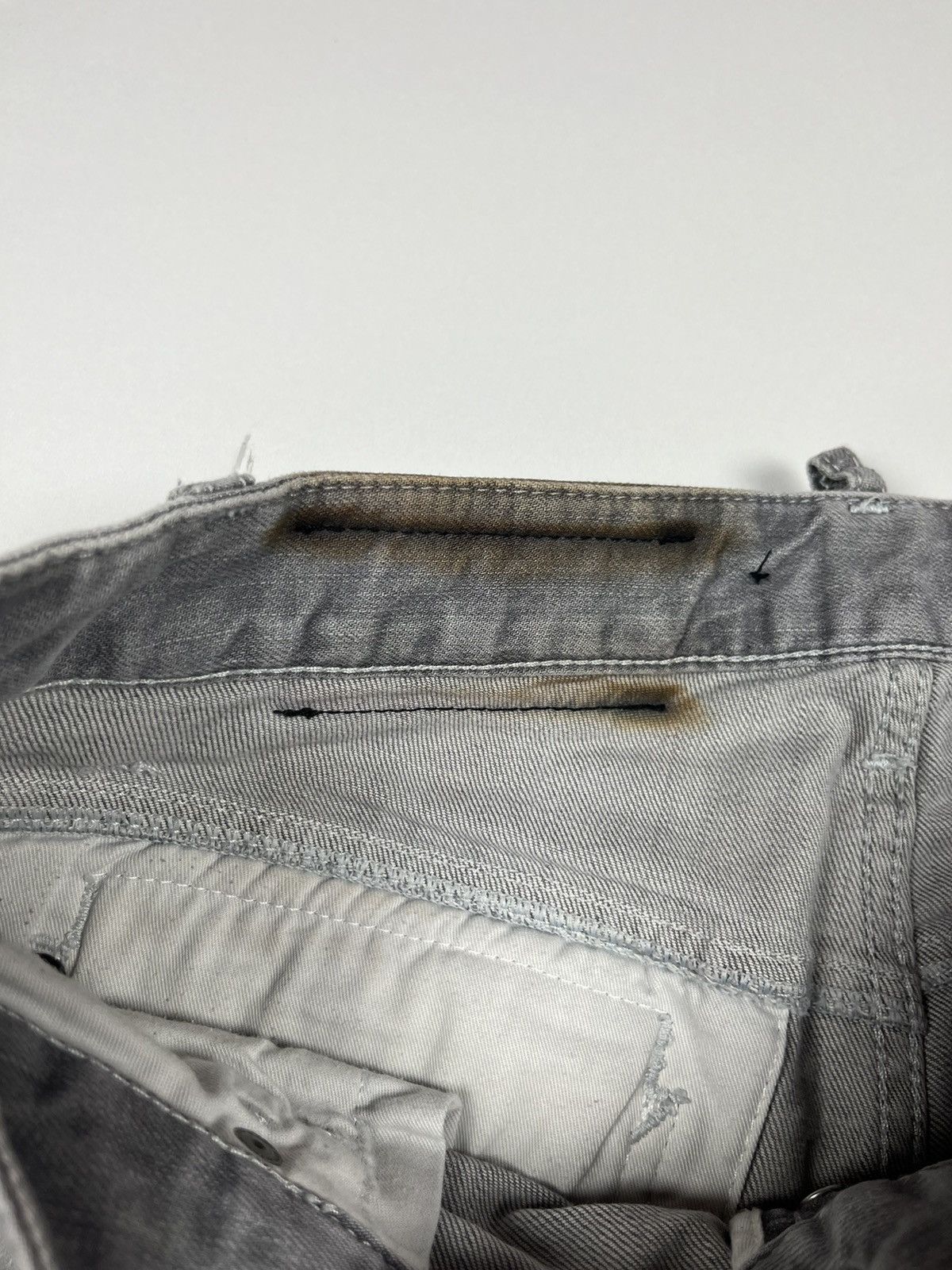 Dsquared2 Rare Dsquared2 Distressed Denim Pants Grey Jeans SZ 42 Size 28" / US 6 / IT 42 - 8 Thumbnail