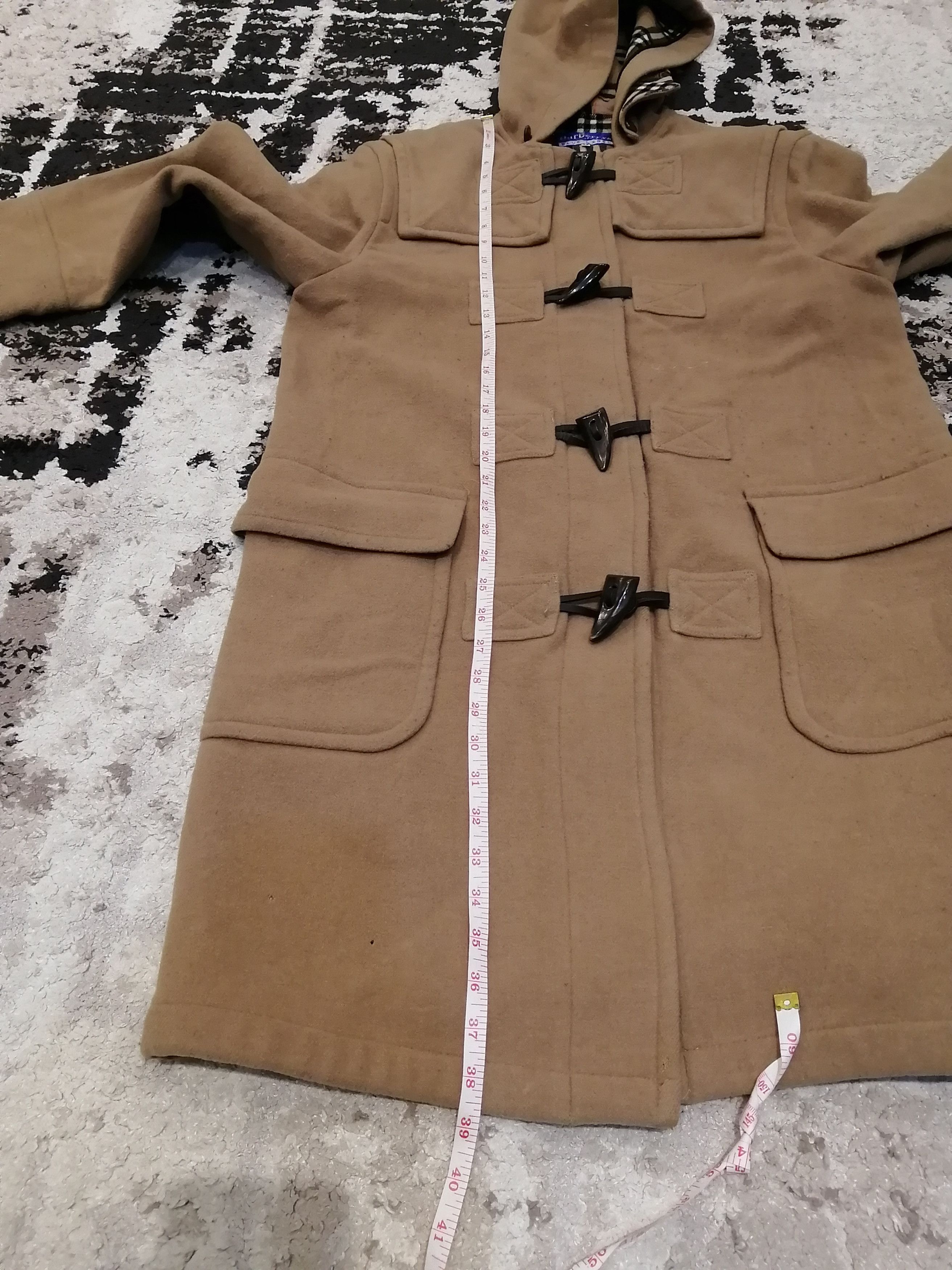 Burberry Vintage Burberrys Blue Label Nova Wool Duffle Coat Size US M / EU 48-50 / 2 - 19 Thumbnail