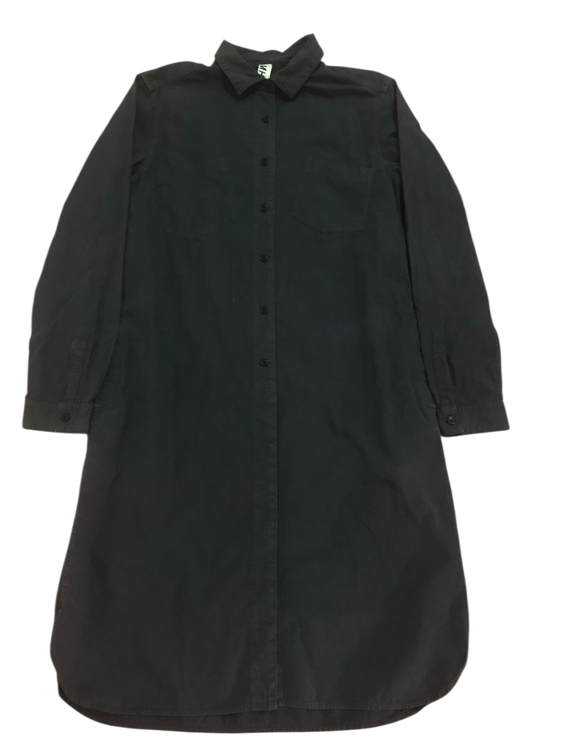 Margaret Howell MHL black long shirt Size US S / EU 44-46 / 1 - 1 Thumbnail