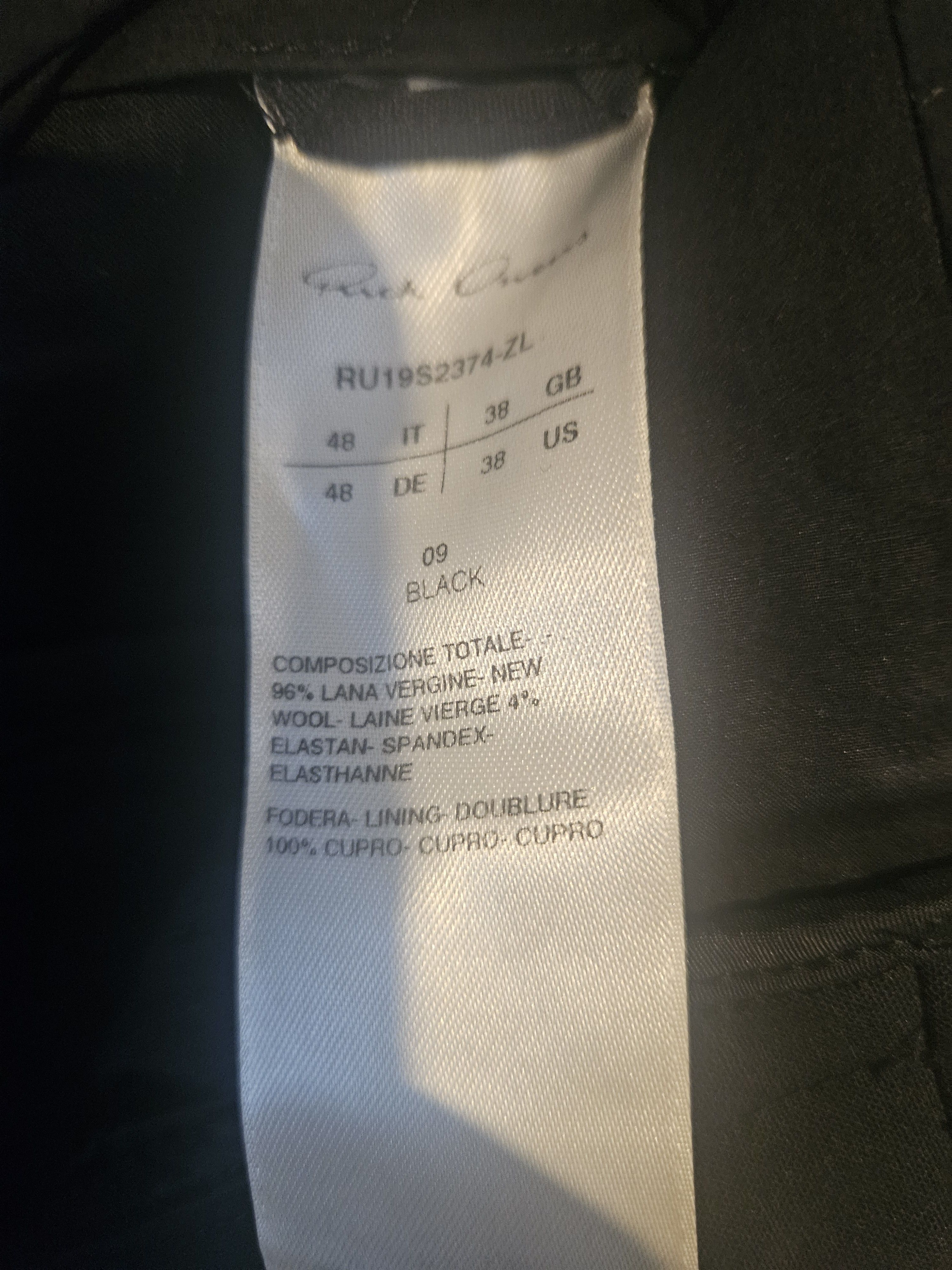 Rick Owens Rick owens wool pants Size US 32 / EU 48 - 3 Thumbnail