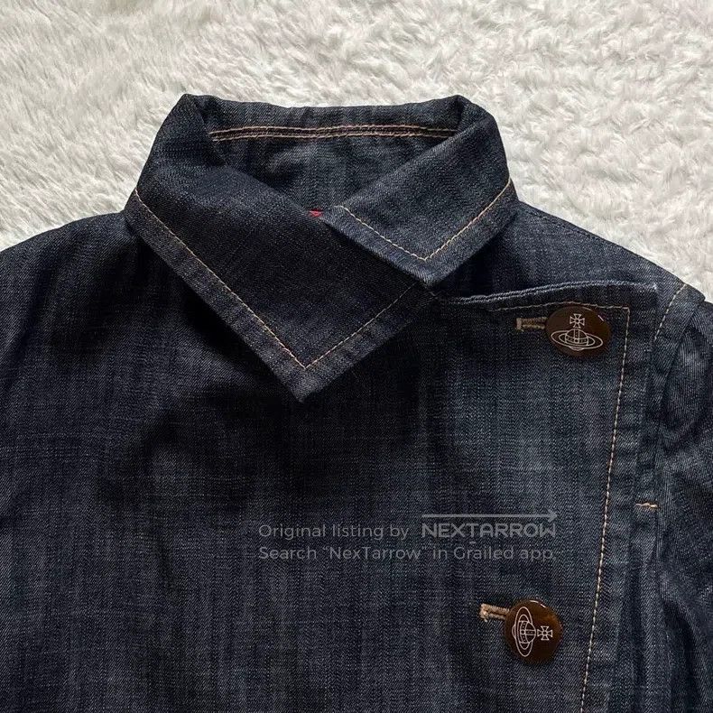 Vivienne Westwood Vivienne Westwood Denim coat jacket Size S / US 4 / IT 40 - 6 Thumbnail