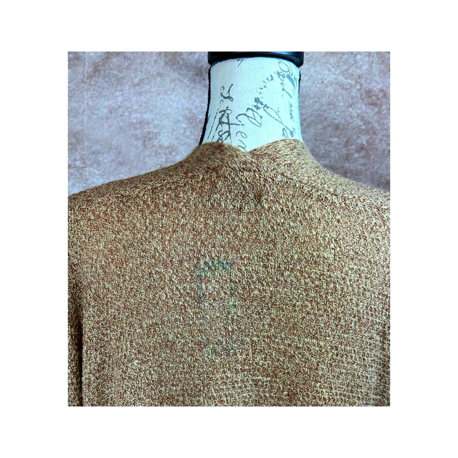 Other Love Ellie Speckled Long Open Front Cardigan Brown- size M Size M / US 6-8 / IT 42-44 - 9 Thumbnail