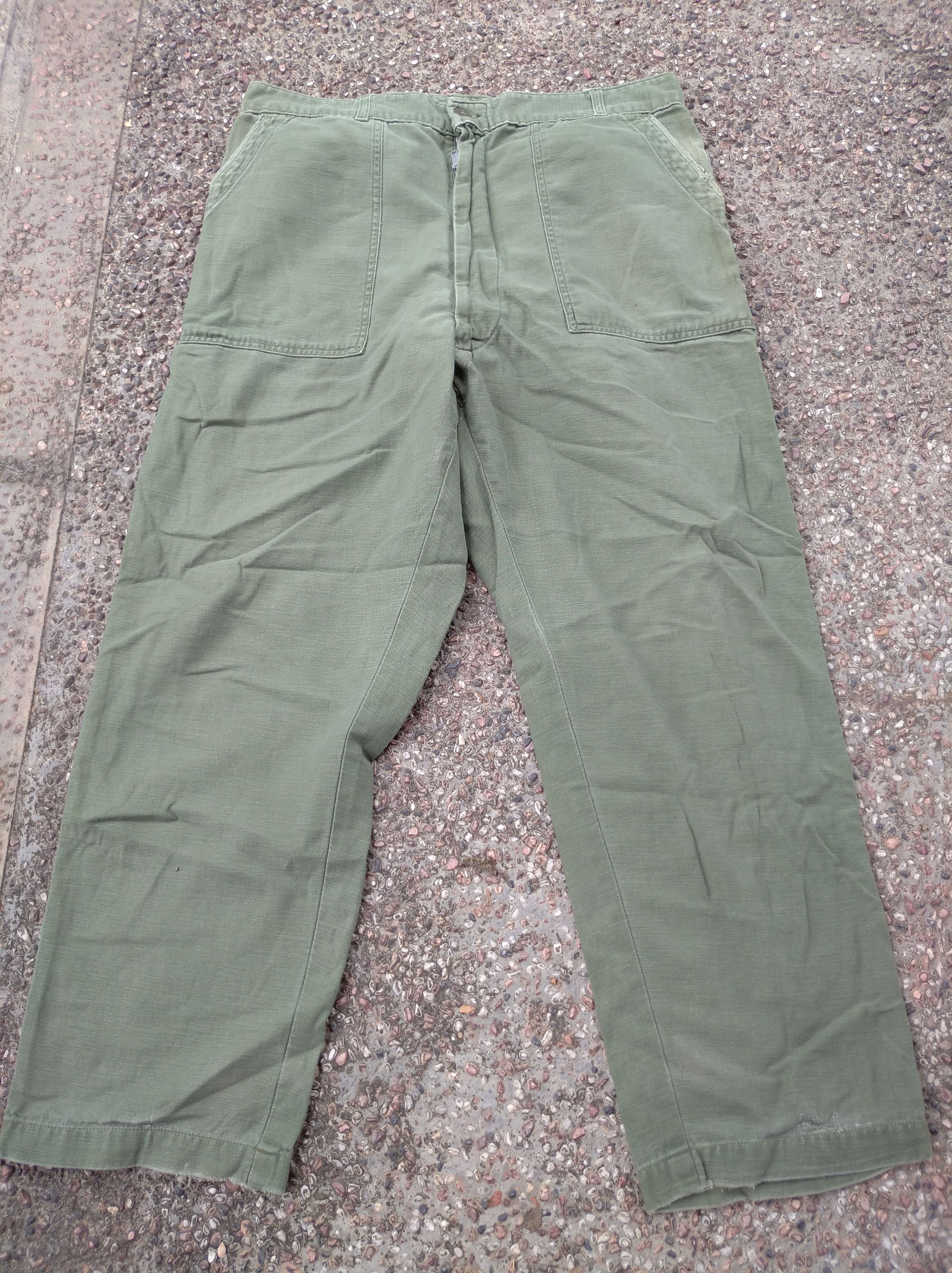 Vintage 50s-60´s OG 107 Baker Pants Olive Green size 34 - Bottoms