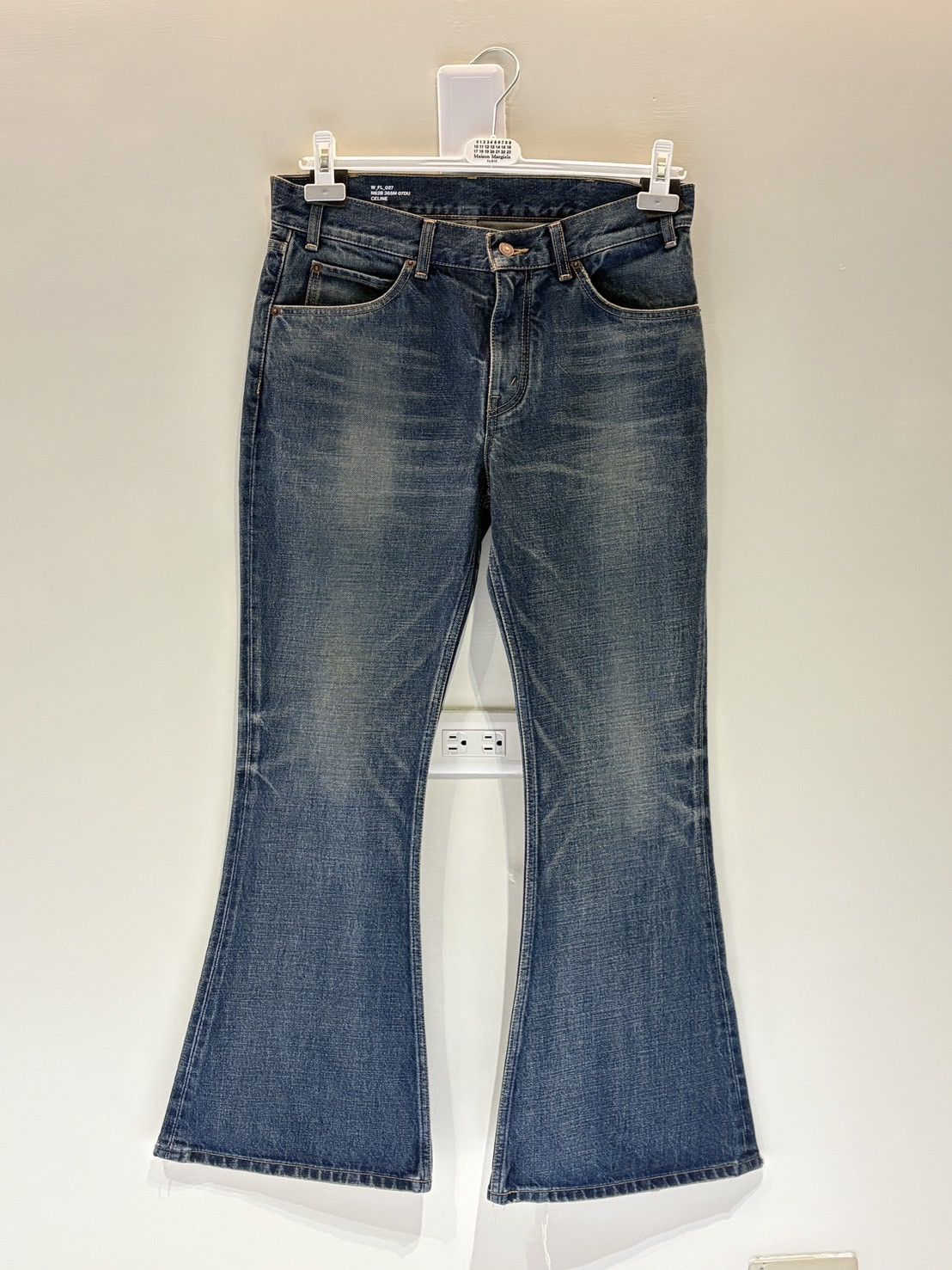 Celine Marco Jeans in DARK UNION Flared Denim