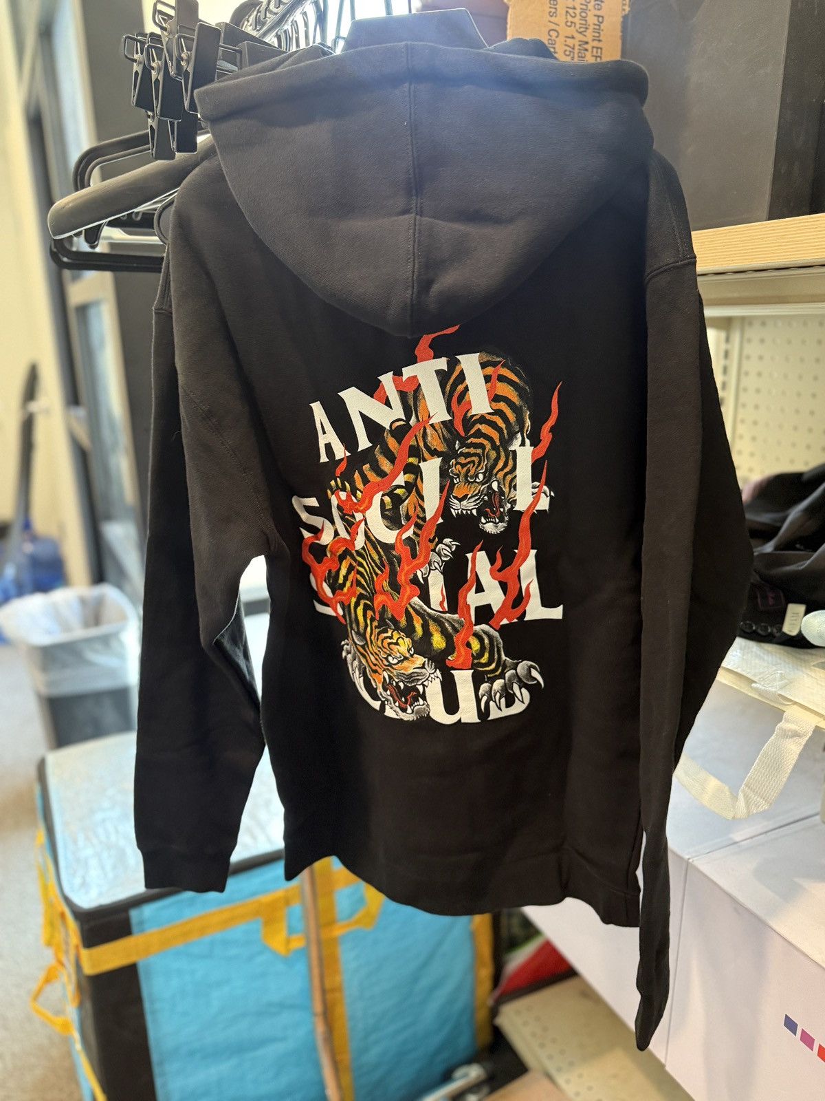 Anti Social Social Club Anti Social Social Club ASSC Tiger Blood Hoodie Blk size M Size US M / EU 48-50 / 2 - 2 Thumbnail