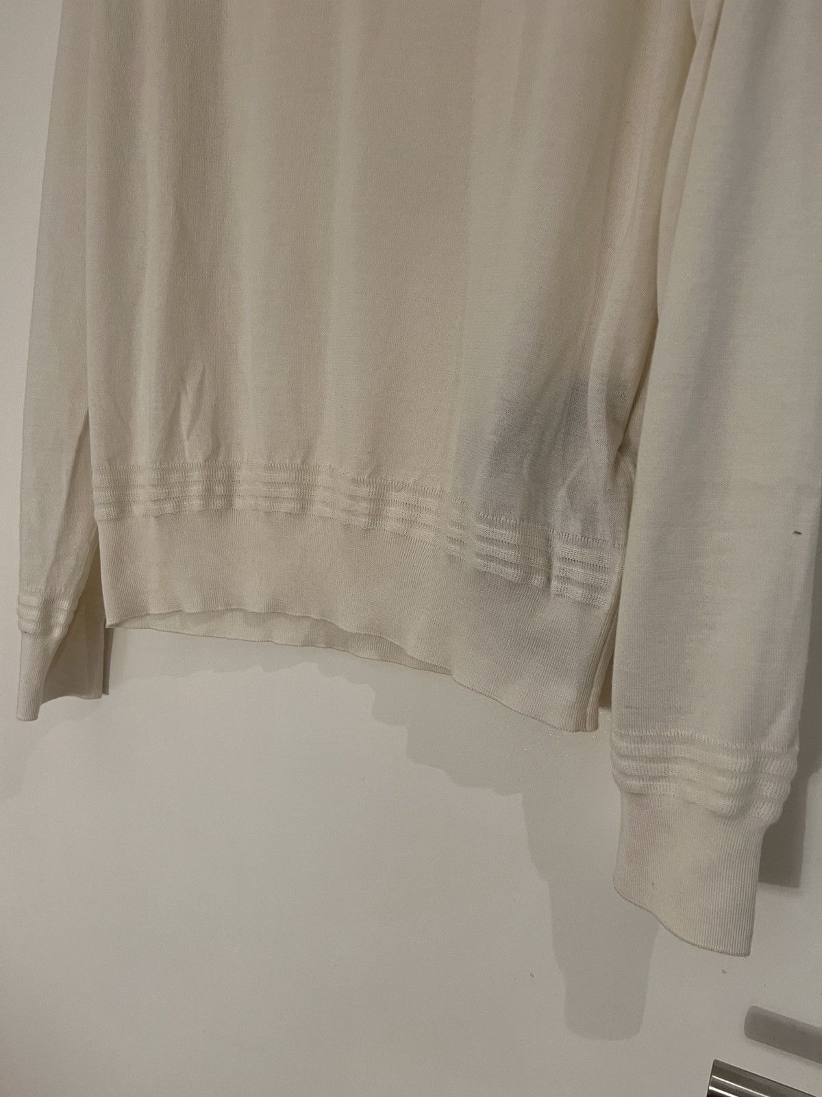 Tom Ford Tom Ford V Neck 70% Cashmere beige Size 52 Sweater Jumper Size US L / EU 52-54 / 3 - 3 Thumbnail