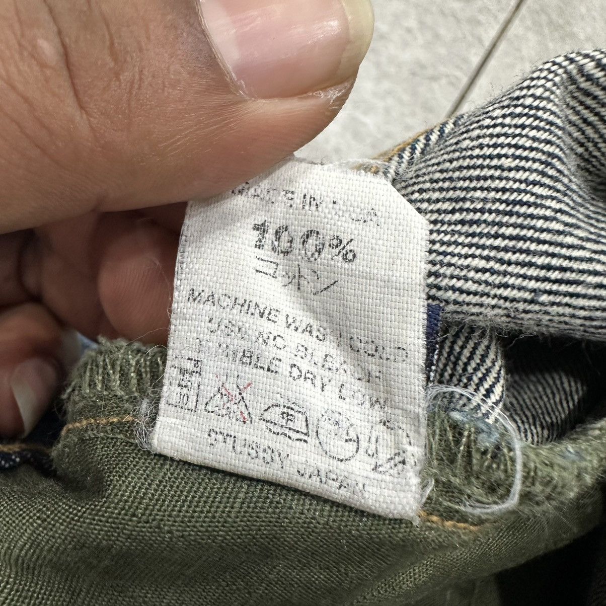 Stussy Vintage 90s Jeans Stussy Distressed Size US 30 / EU 46 - 9 Thumbnail