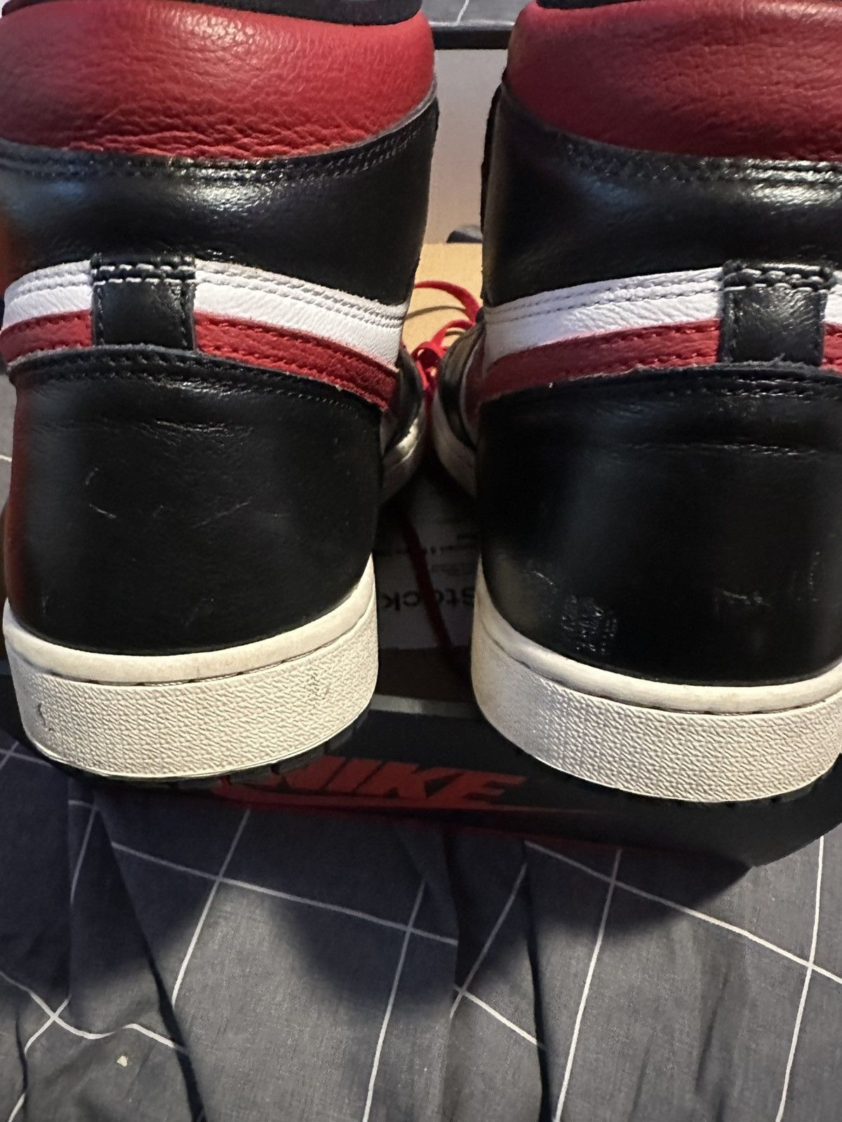 Jordan Brand Jordan 1 high Gym Red Size US 13 / EU 46 - 4 Thumbnail