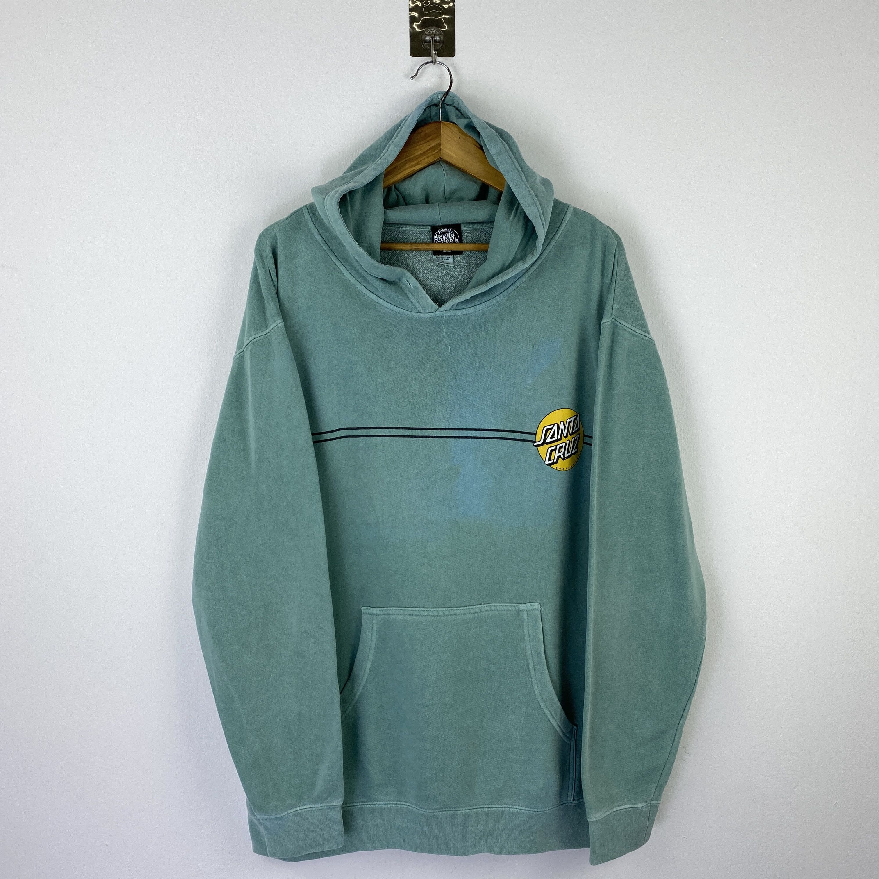 Santa Cruz Skateboards Vintage Santa Cruz Backhit Pullover Hoodie SH0498 Size US XL / EU 56 / 4 - 2 Thumbnail