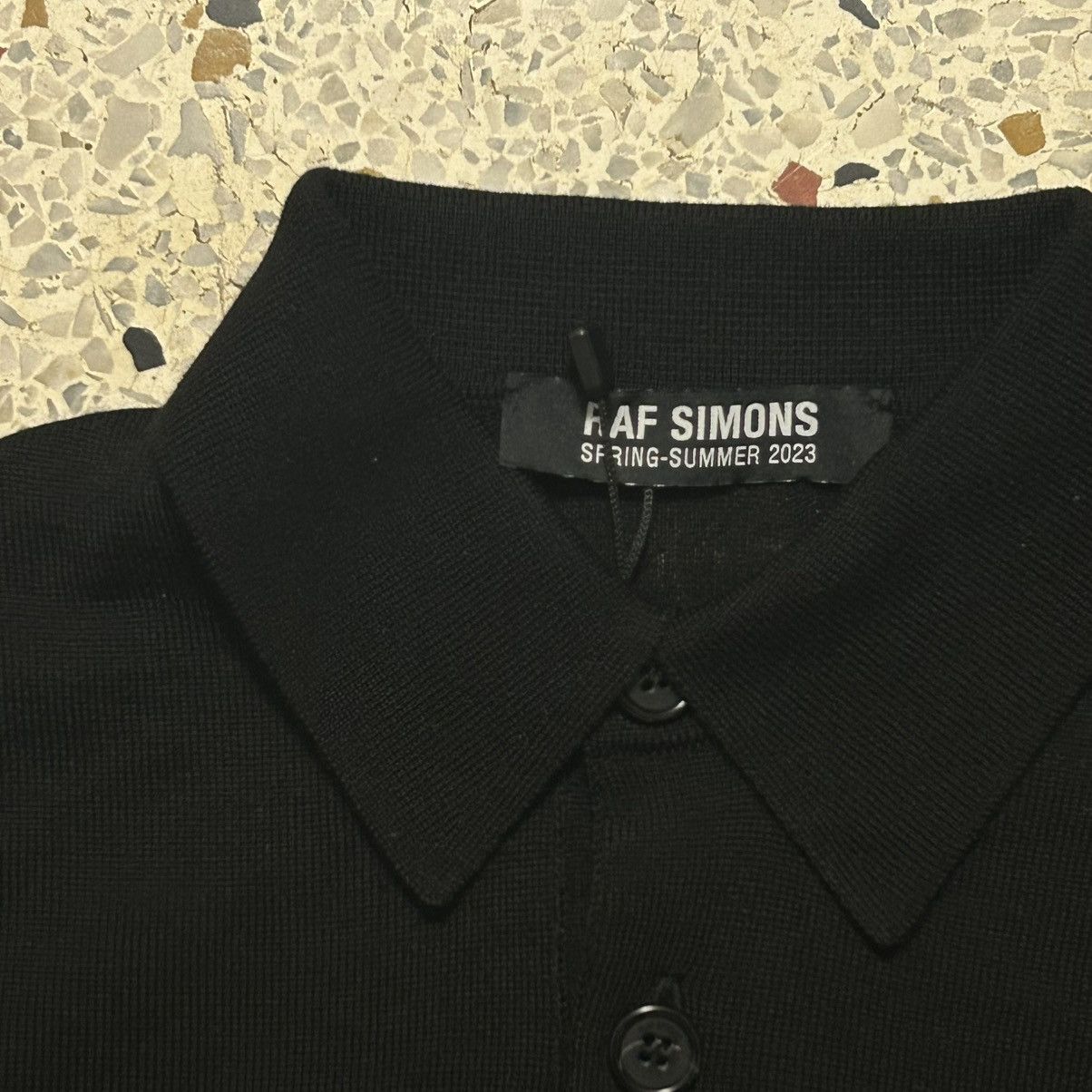 Raf Simons New Raf Simons Knit Polo L/S Wool Shirt Size S Size US S / EU 44-46 / 1 - 5 Thumbnail