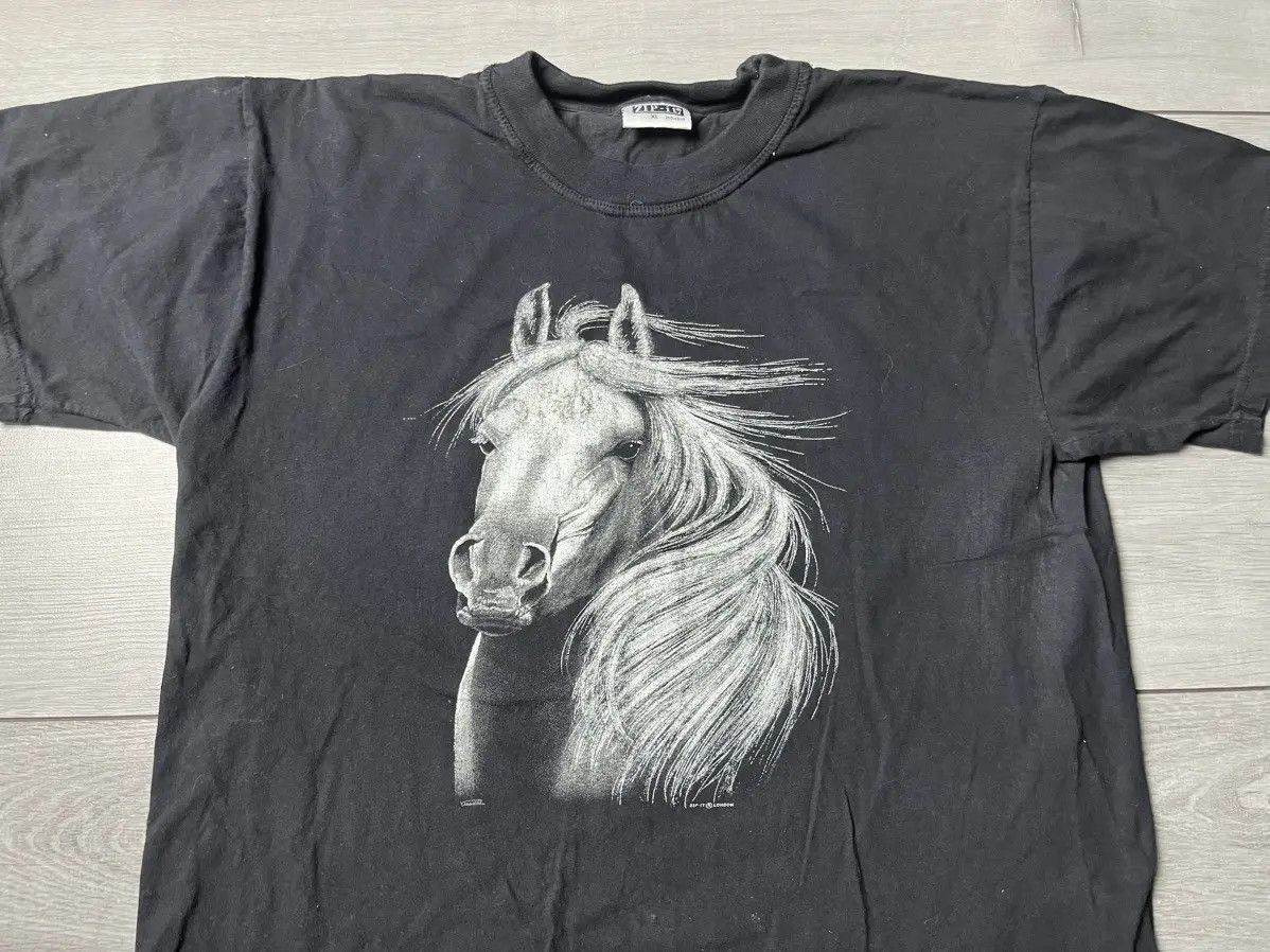 Band Tees Vintage animal zip-it tshirt horse size XLarge Size US XL / EU 56 / 4 - 3 Thumbnail