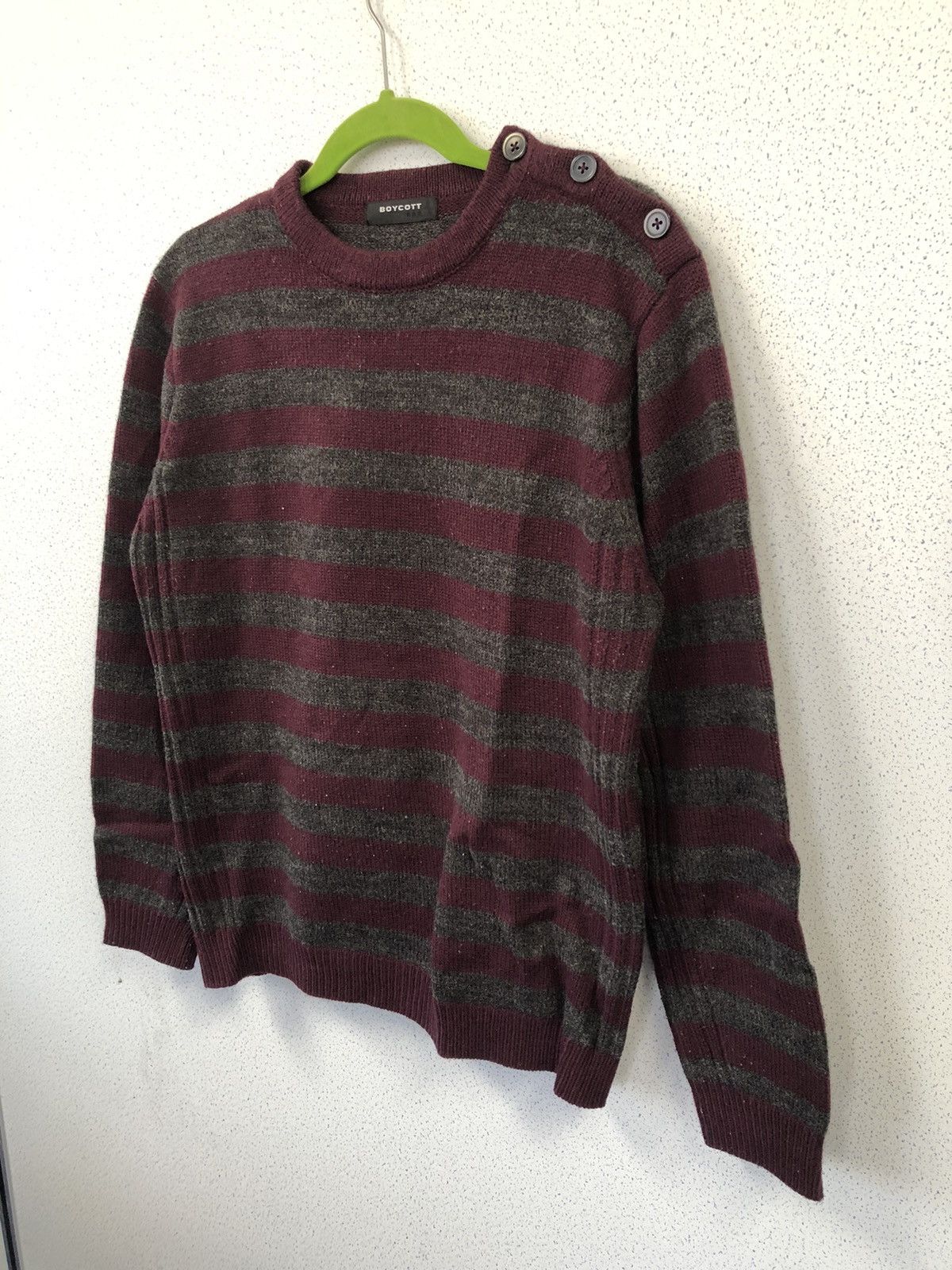 Boycott Boycott Button-Shoulder Pullover Sweatshirt Size US M / EU 48-50 / 2 - 4 Thumbnail