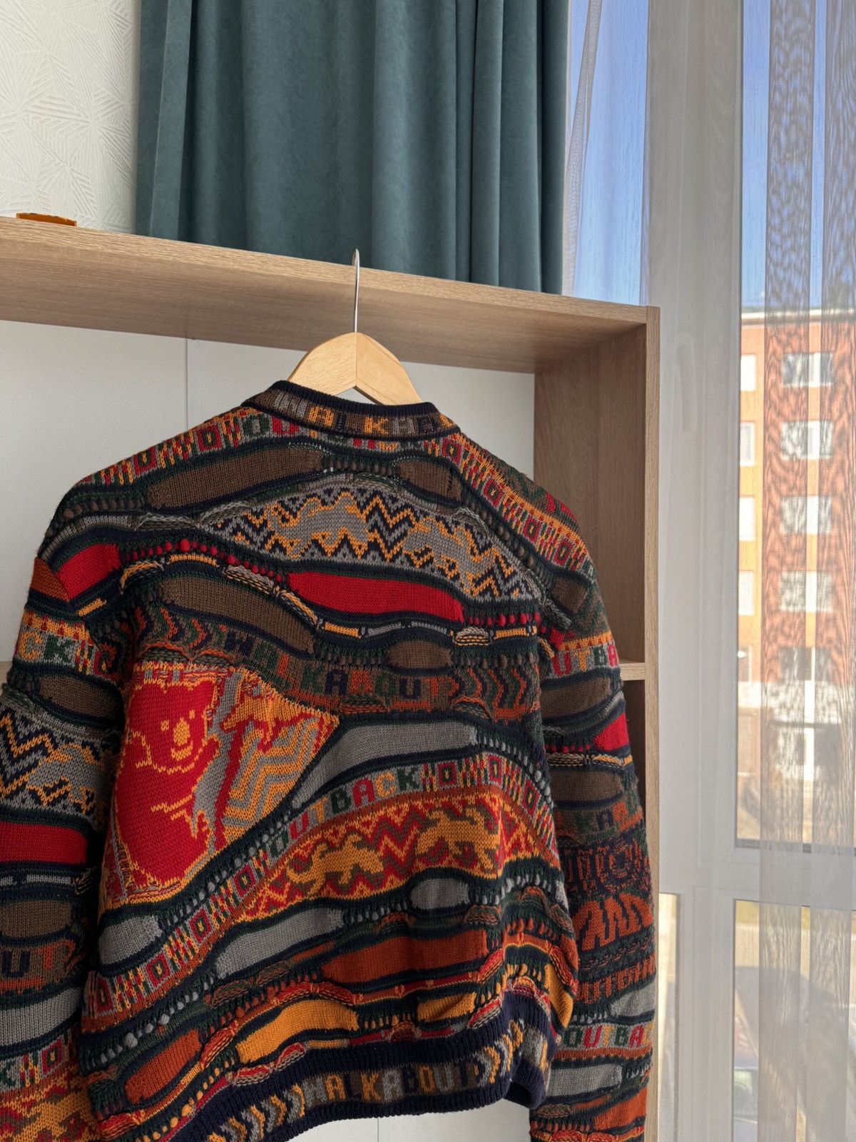 Coogi × Vintage VTG Coogi Pure New Wool Luxury 90’s Walkabout Koala Cardigan Size S / US 4 / IT 40 - 17 Thumbnail