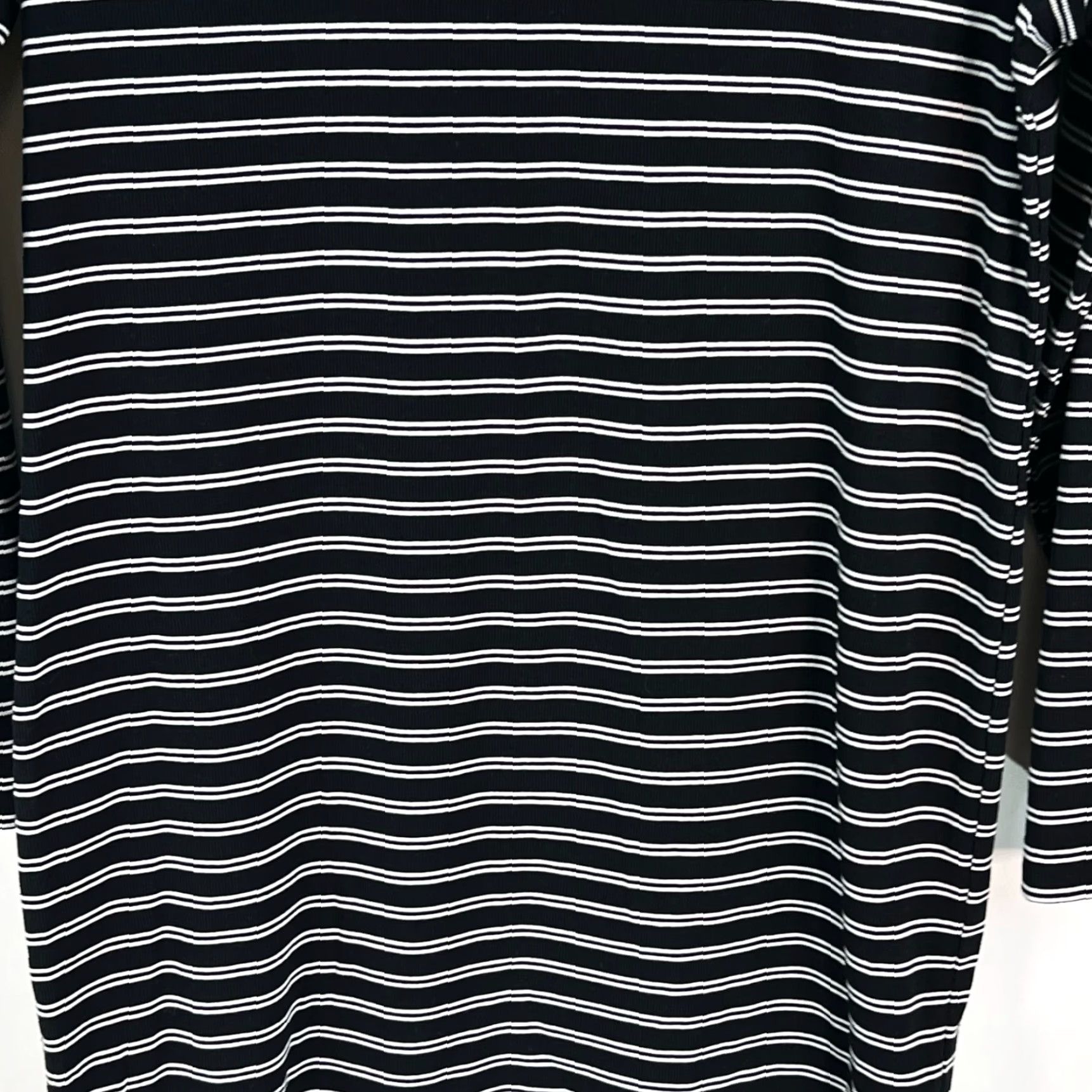 Vintage Wild Fable Sweater Womens Striped Oversized Black Gray Size XXL NWT Size XXL / US 16-18 / IT 52-54 - 3 Thumbnail
