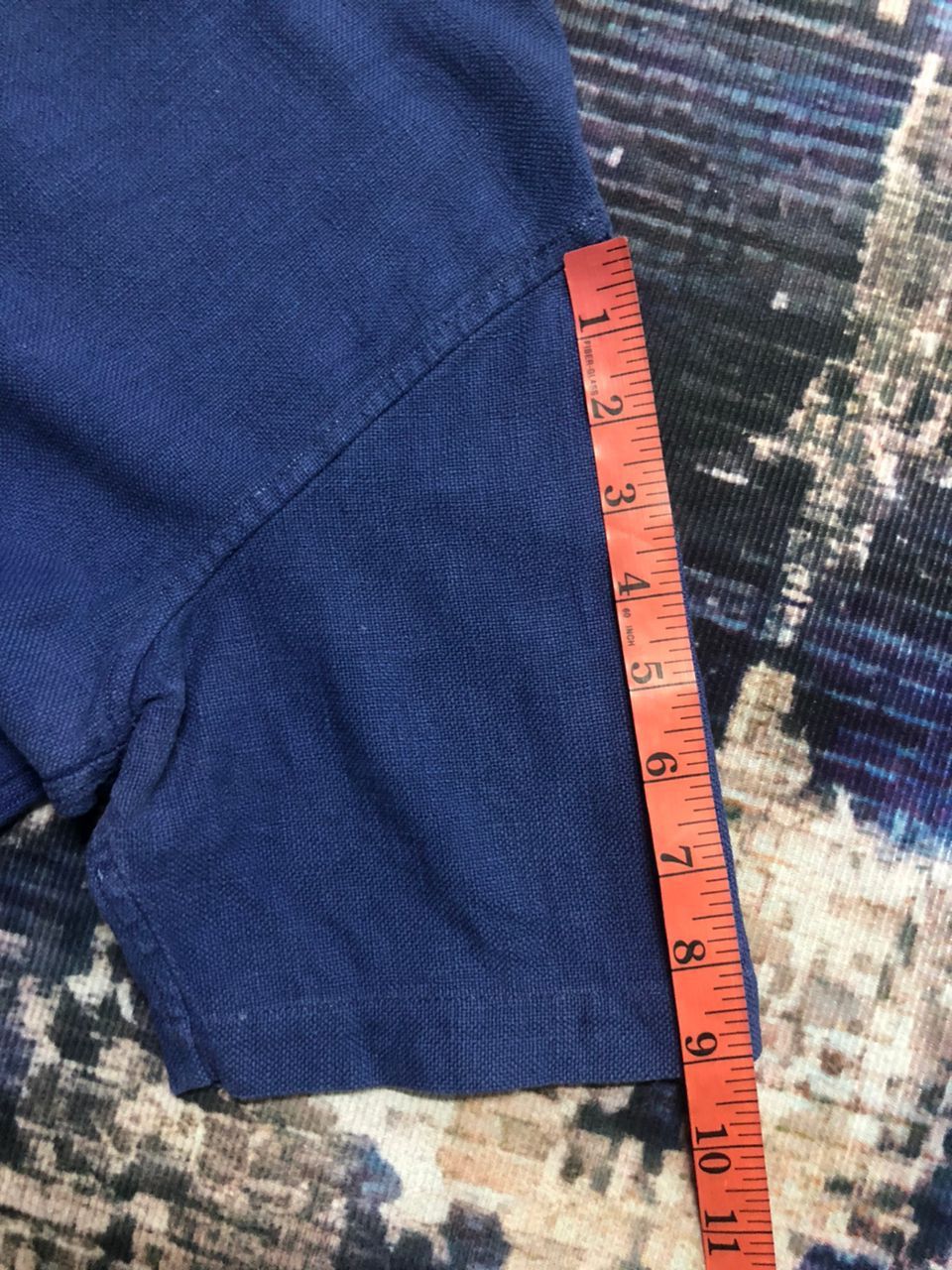 Gucci Vintage 50s/60s Gucci Indigo Casual Shirts Short Sleeve Size US L / EU 52-54 / 3 - 21 Thumbnail