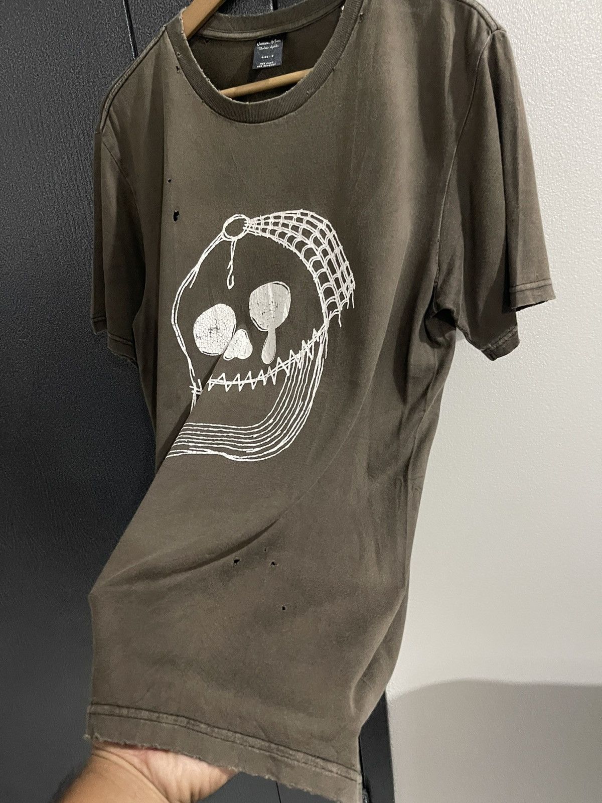 Number (N)ine S/S04 Number Nine Skull Heart Tears Tee Size US L / EU 52-54 / 3 - 8 Thumbnail