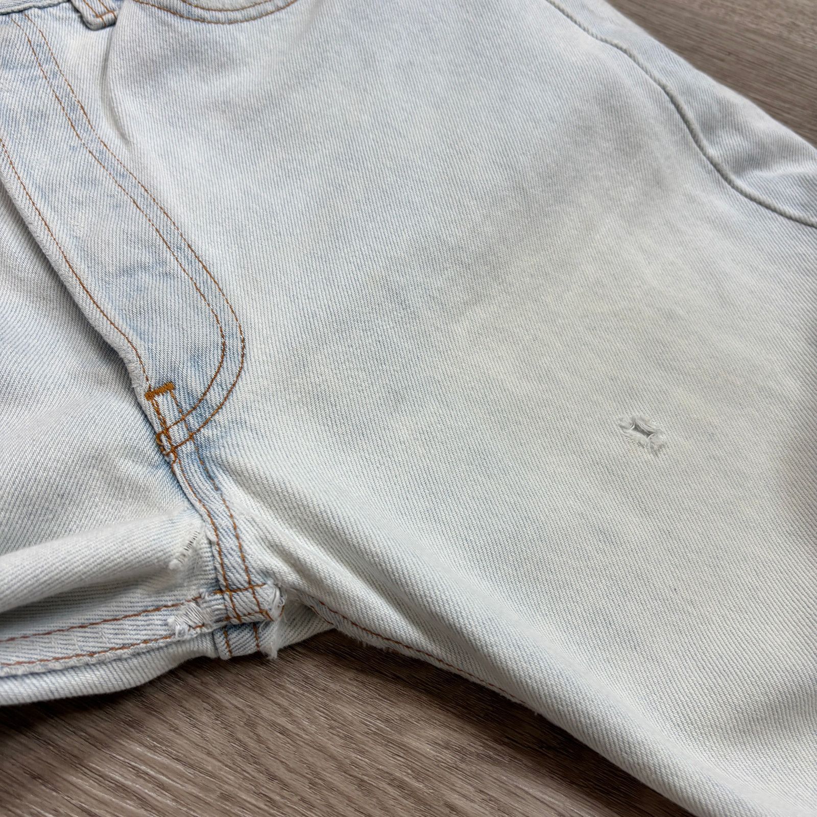 Levi's × Vintage Vintage 90s Levi's 501 Straight Leg Jeans 33x32 Made in USA Size US 33 - 12 Thumbnail