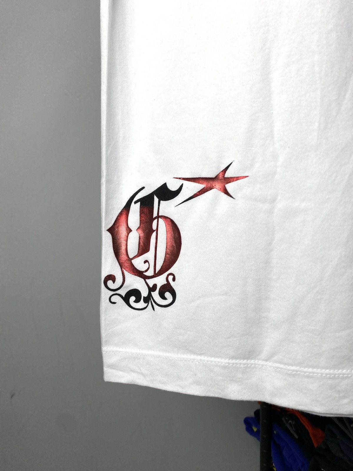 Ed Hardy Vintage Ed Hardy Style T Shirt Rhinestones Affiction Jnco Size US L / EU 52-54 / 3 - 10 Thumbnail